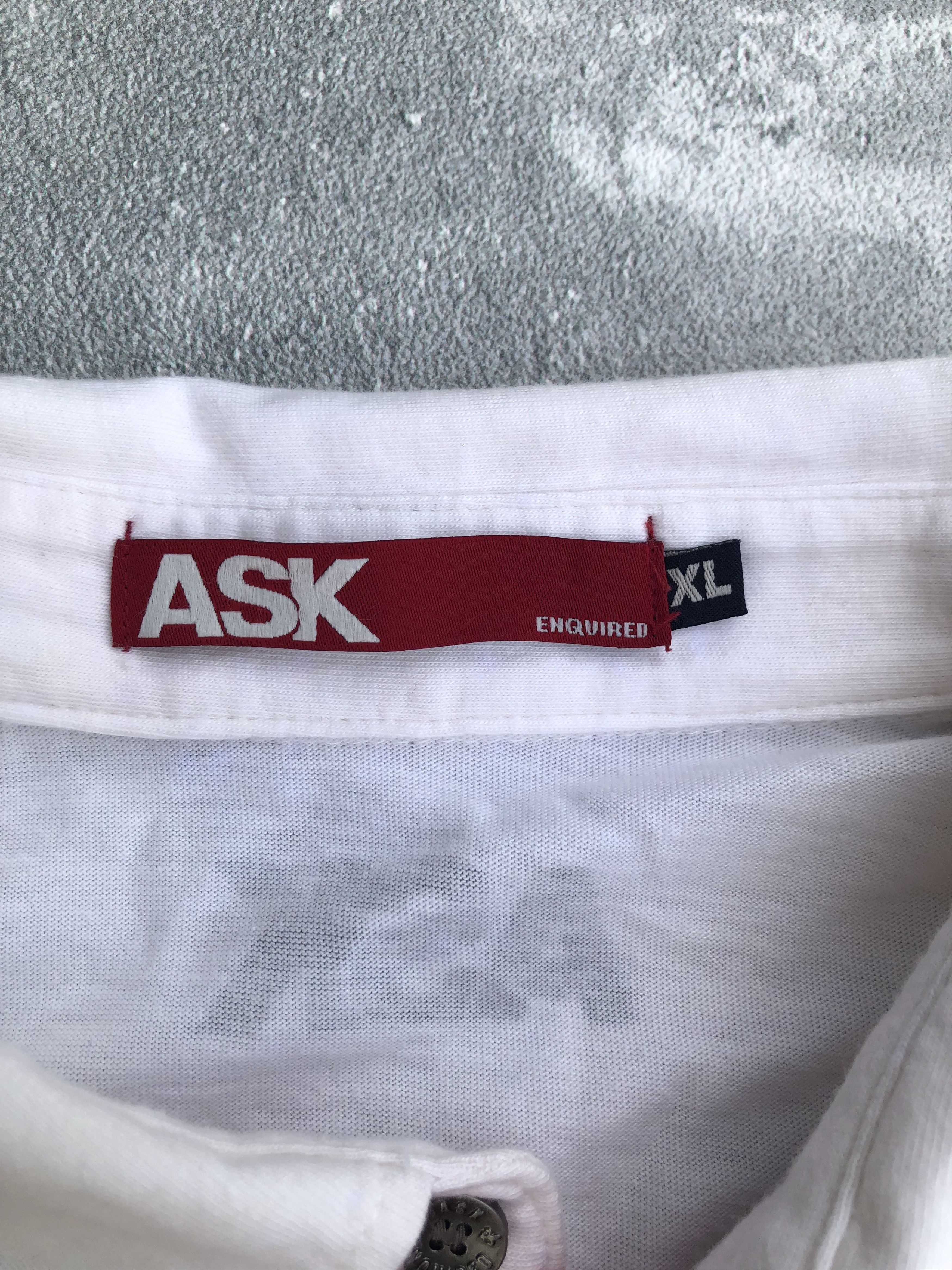 Japanese Brand Polo Ask Enquired Longsleeve Style Size US XL / EU 56 / 4 - 5 Thumbnail