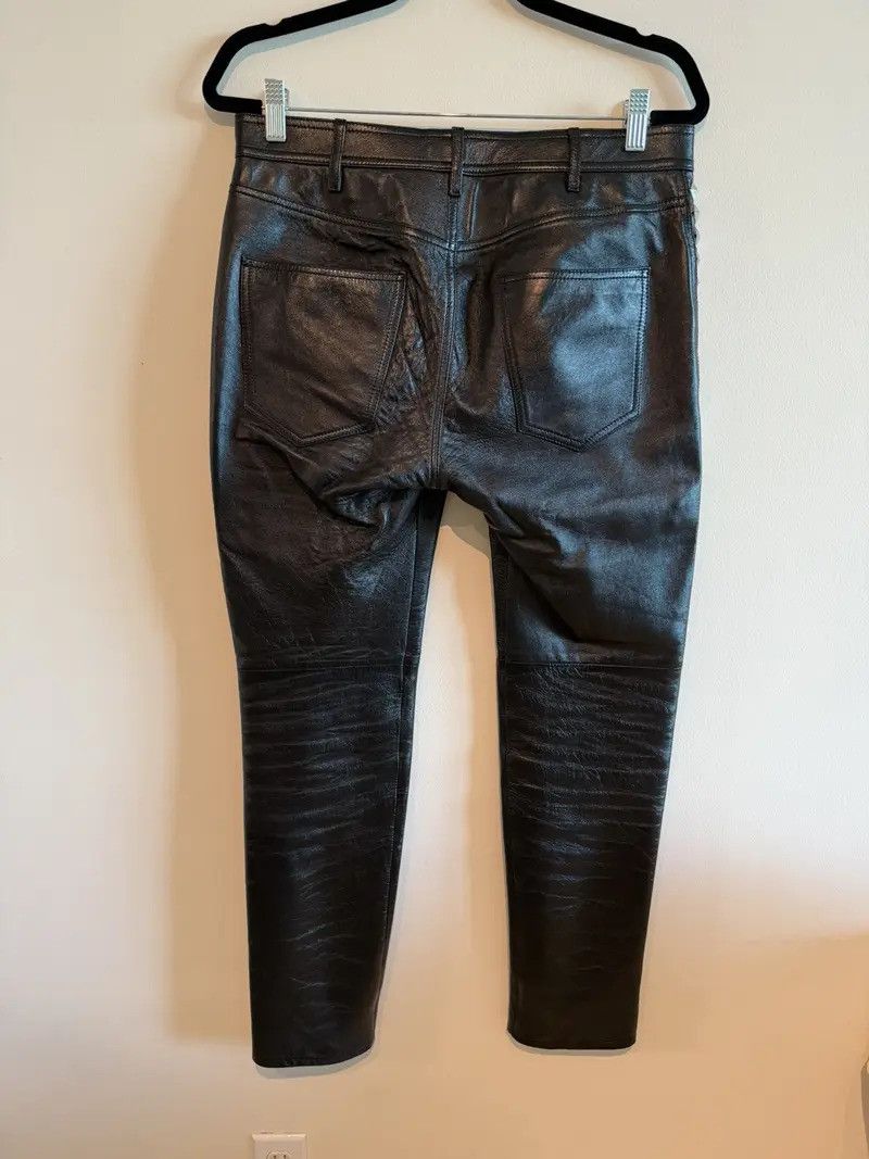 Celine Studded Leather Jeans Runway Size US 30 / EU 46 - 3 Thumbnail