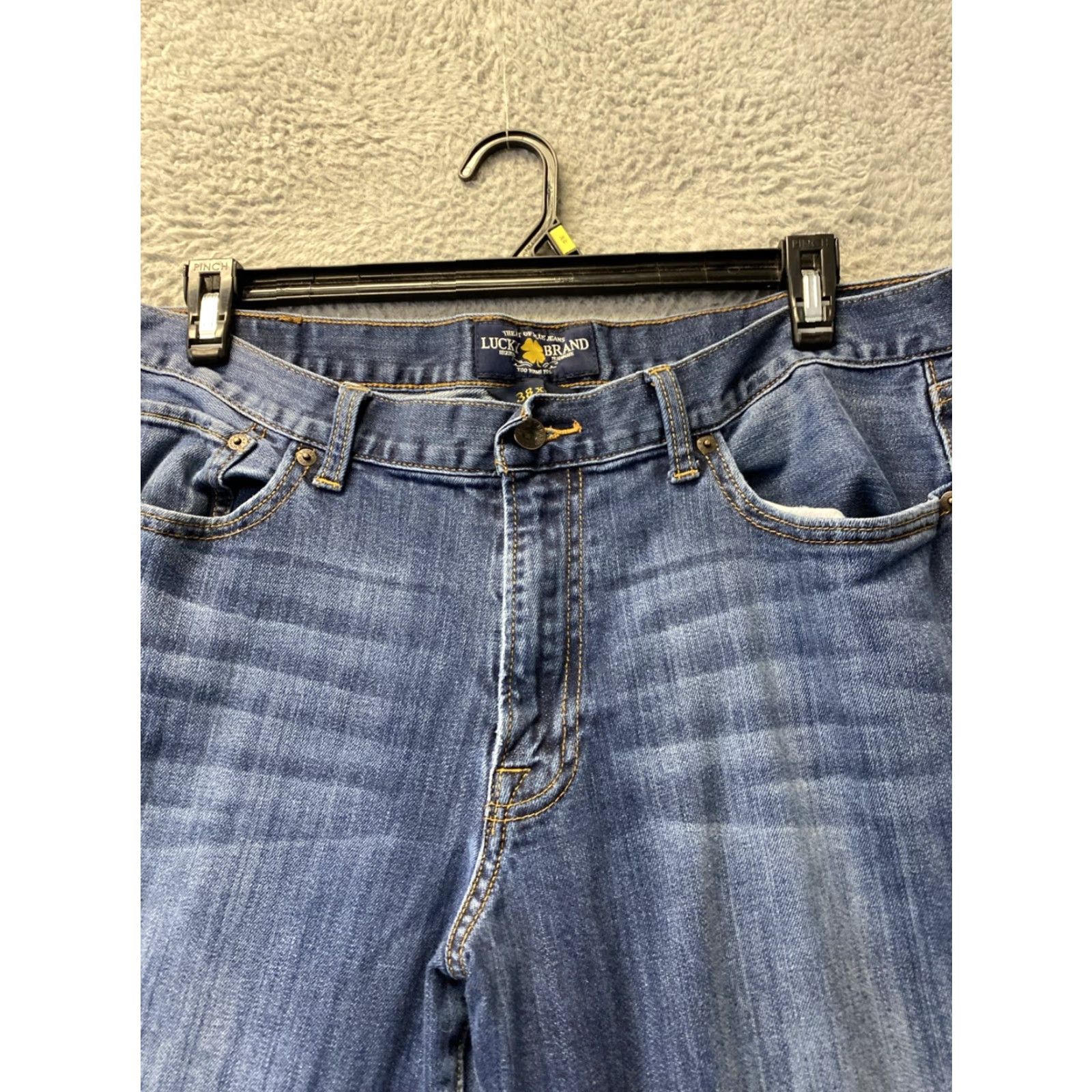 Lucky Brand Lucky Brand Jeans Men’s 38x34 Blue Straight Bootcut Jeans /0364 Size US 38 / EU 54 - 2 Thumbnail