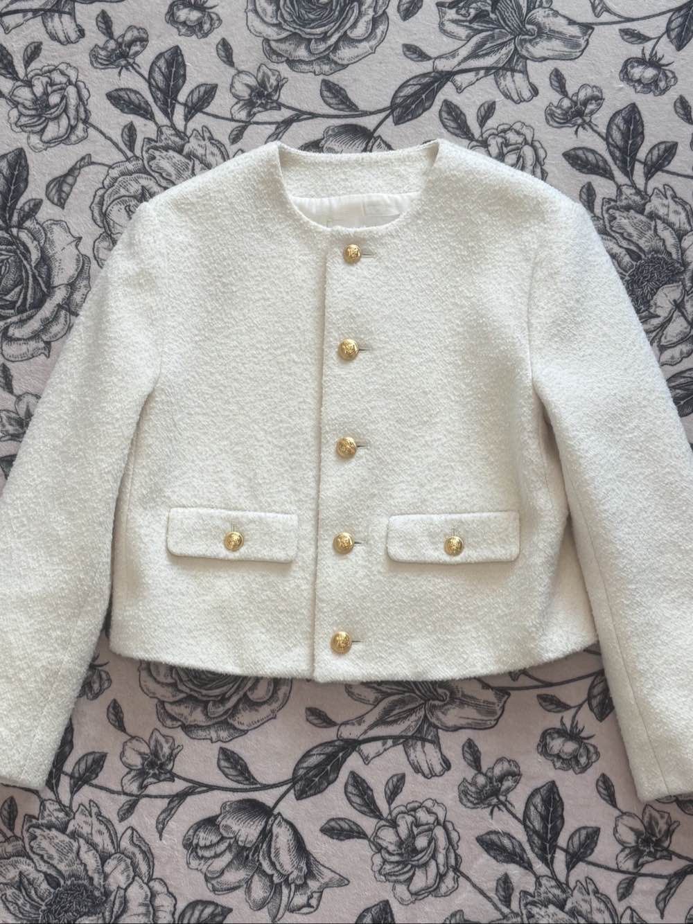 Celine Celine Tweed Button Front Jacket Size 36 Size XS / US 0-2 / IT 36-38 - 1 Thumbnail