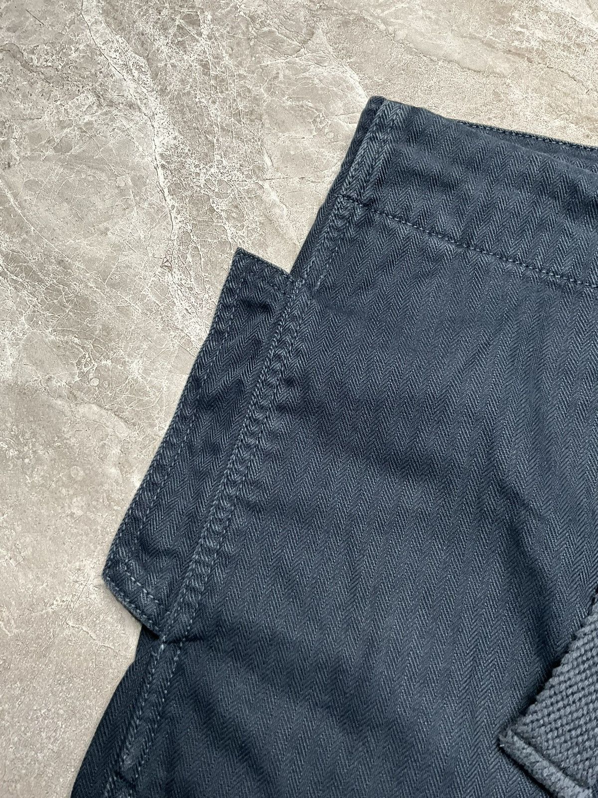 Nigel Cabourn Nigel Cabourn Herringbone Military Cargo Pants Size US 32 / EU 48 - 6 Thumbnail