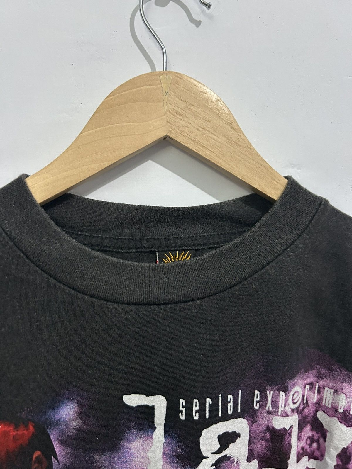 Japanese Brand Serial Experiments Lain Graphic Tee Size US XL / EU 56 / 4 - 10 Thumbnail