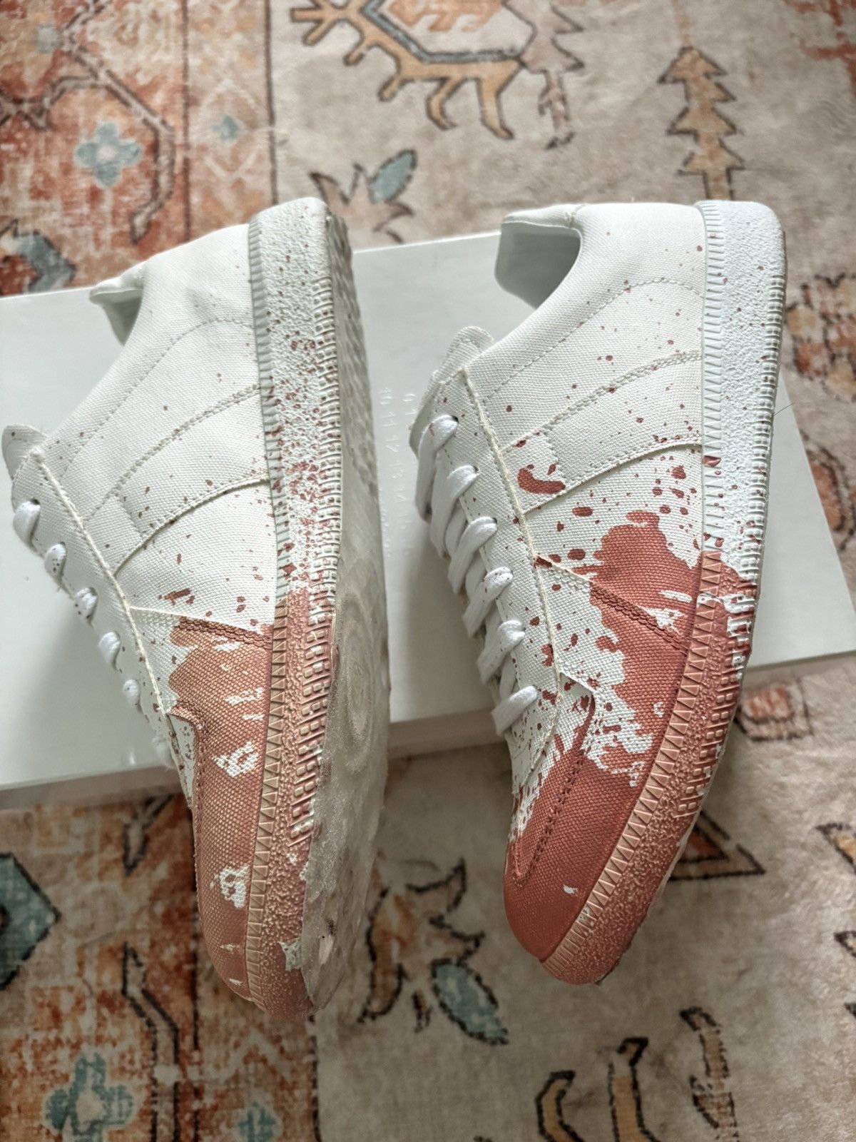 Maison Margiela Maison Margiela paint splatter replicas Size US 7 / EU 40 - 2 Thumbnail