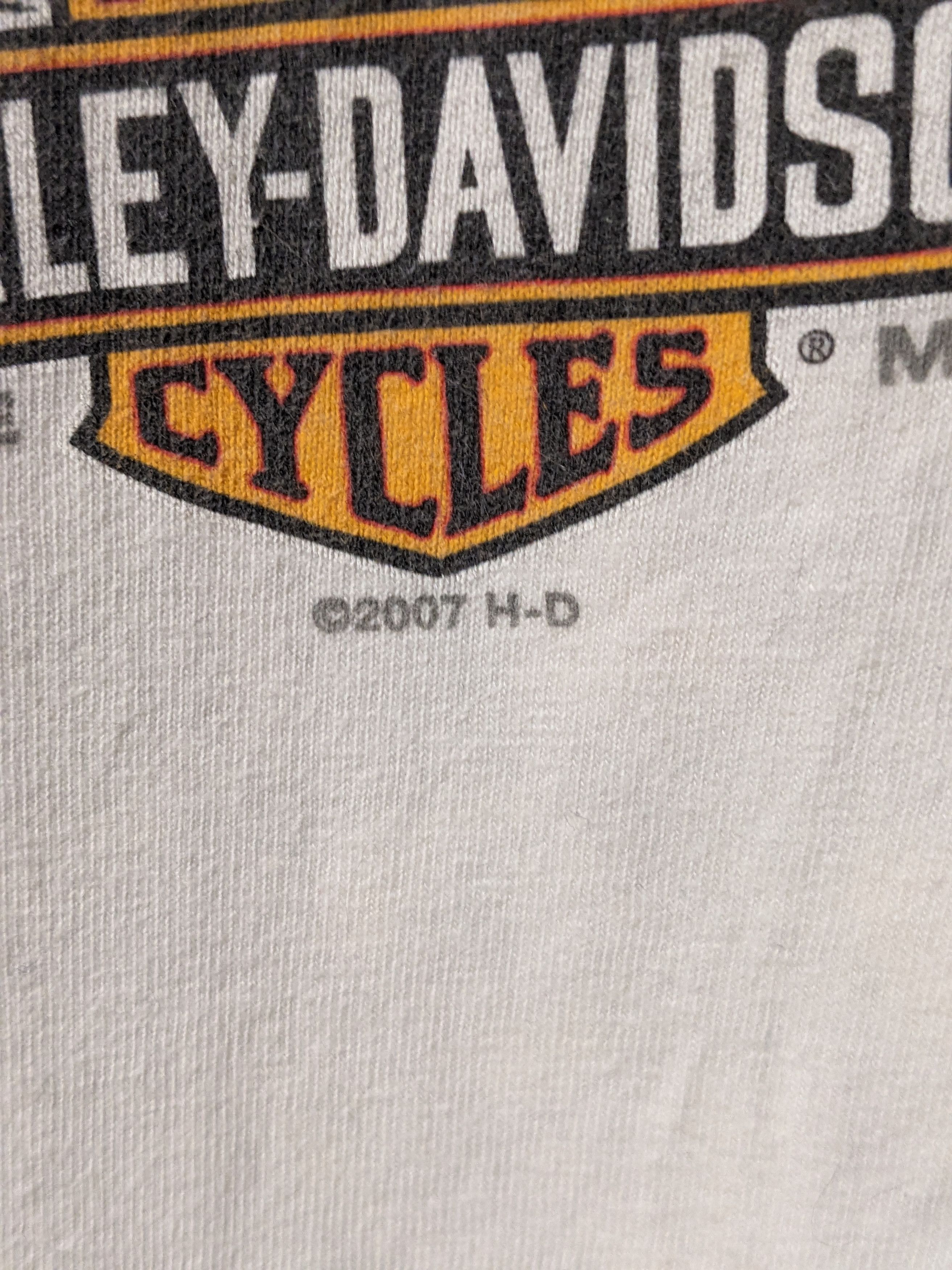 Harley Davidson × Vintage Vintage 2007 Harley Davidson Pin Up Girl X-Large T-Shirt Size US XL / EU 56 / 4 - 3 Thumbnail