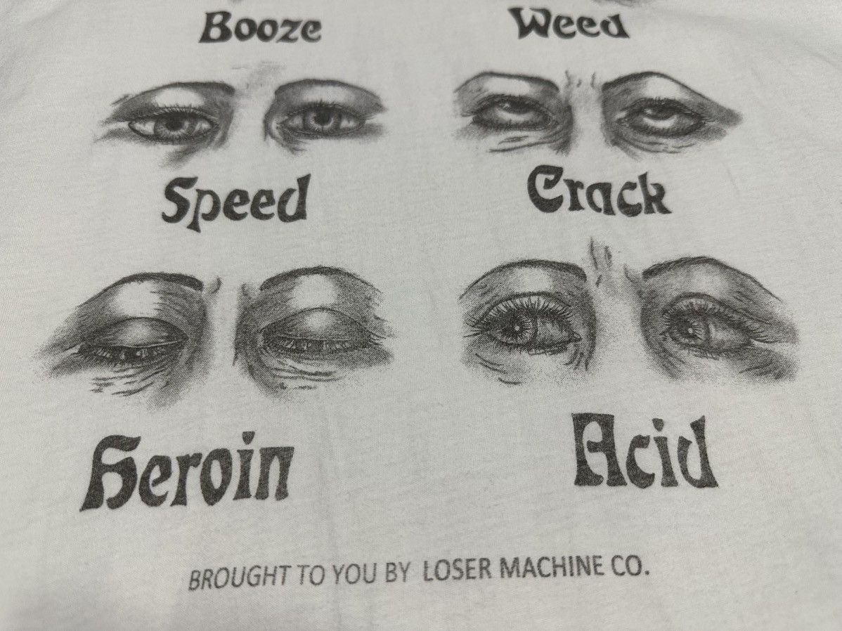 Other 🔥Y2K Vintage Loser Machine Co Shirt The Language Of Eyes Size US L / EU 52-54 / 3 - 4 Thumbnail