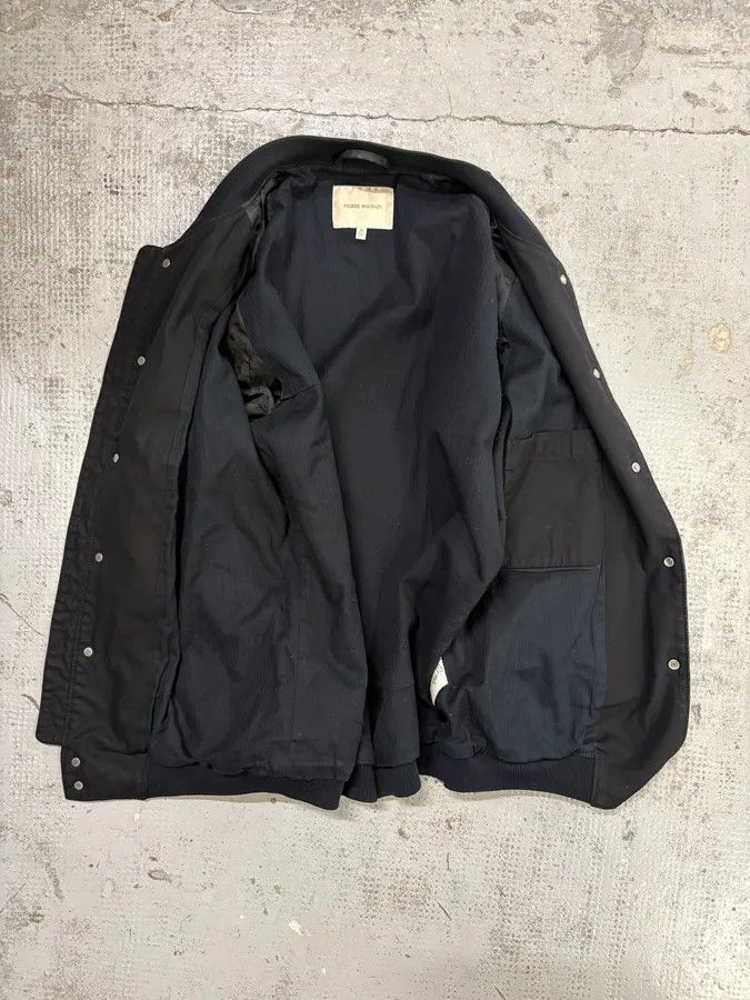 Pierre Balmain AW2012 Balmain Black Dark Bomber Jacket Size US M / EU 48-50 / 2 - 7 Thumbnail