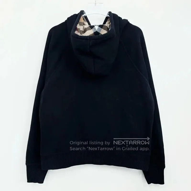 Burberry Burberry Black Cotton Women's Jacket. Size L / US 10 / IT 46 - 2 Thumbnail