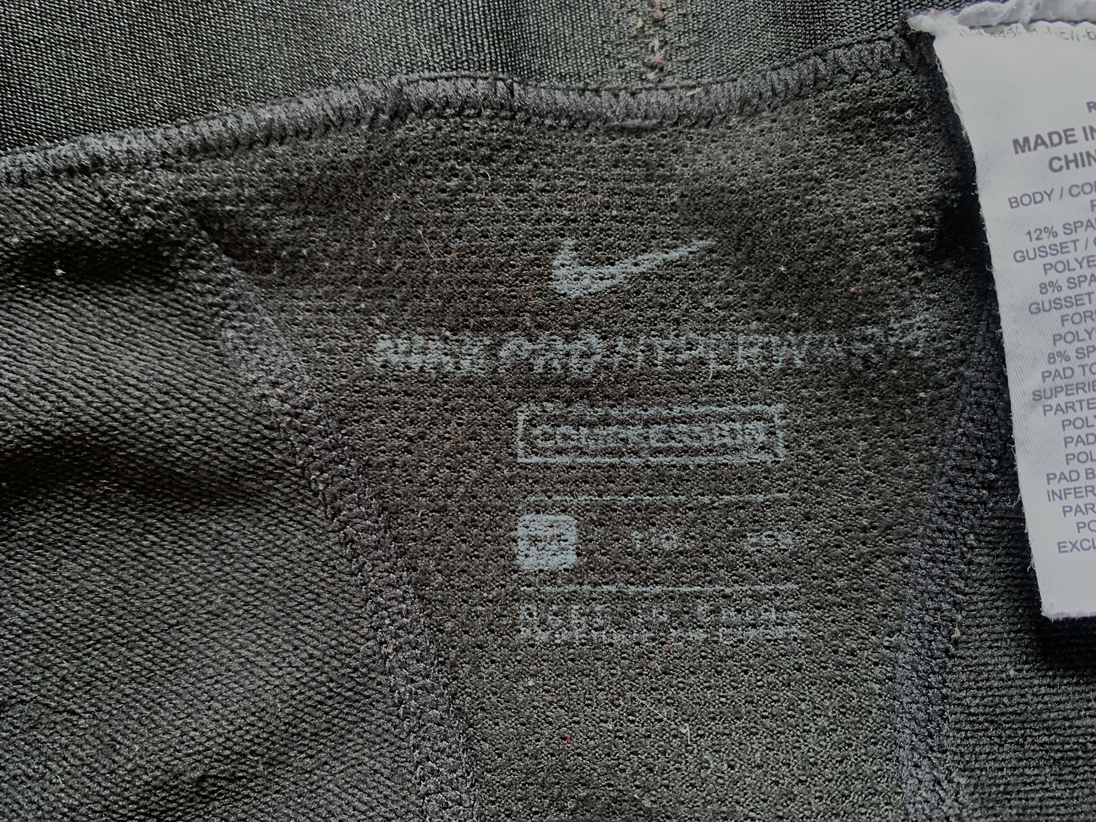 Nike Nike Pro Hyperwarm Aeroloft Compression Padded Tights Size US 38 / EU 54 - 11 Thumbnail