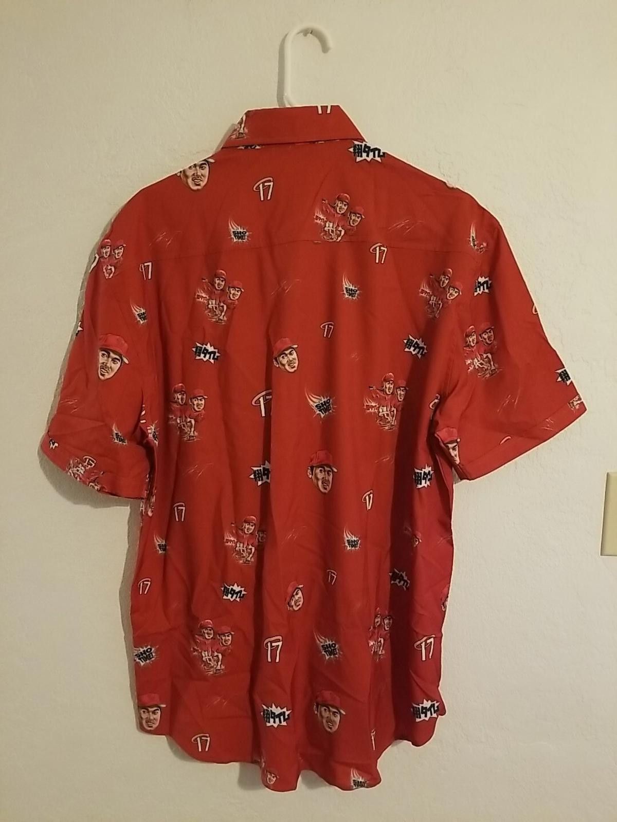 Other RSVLTS x MLBPA Shohei Ohtani Mens Shirt Los Angeles Angels Size US XL / EU 56 / 4 - 2 Thumbnail