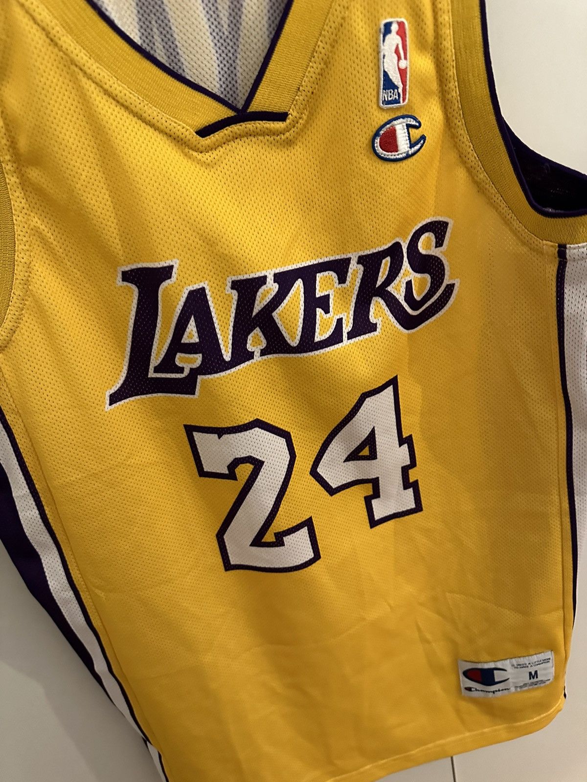 Champion Champion Jersey Los Angeles Lakers Size M NBA Kobe Bryant 24 Size US M / EU 48-50 / 2 - 4 Thumbnail
