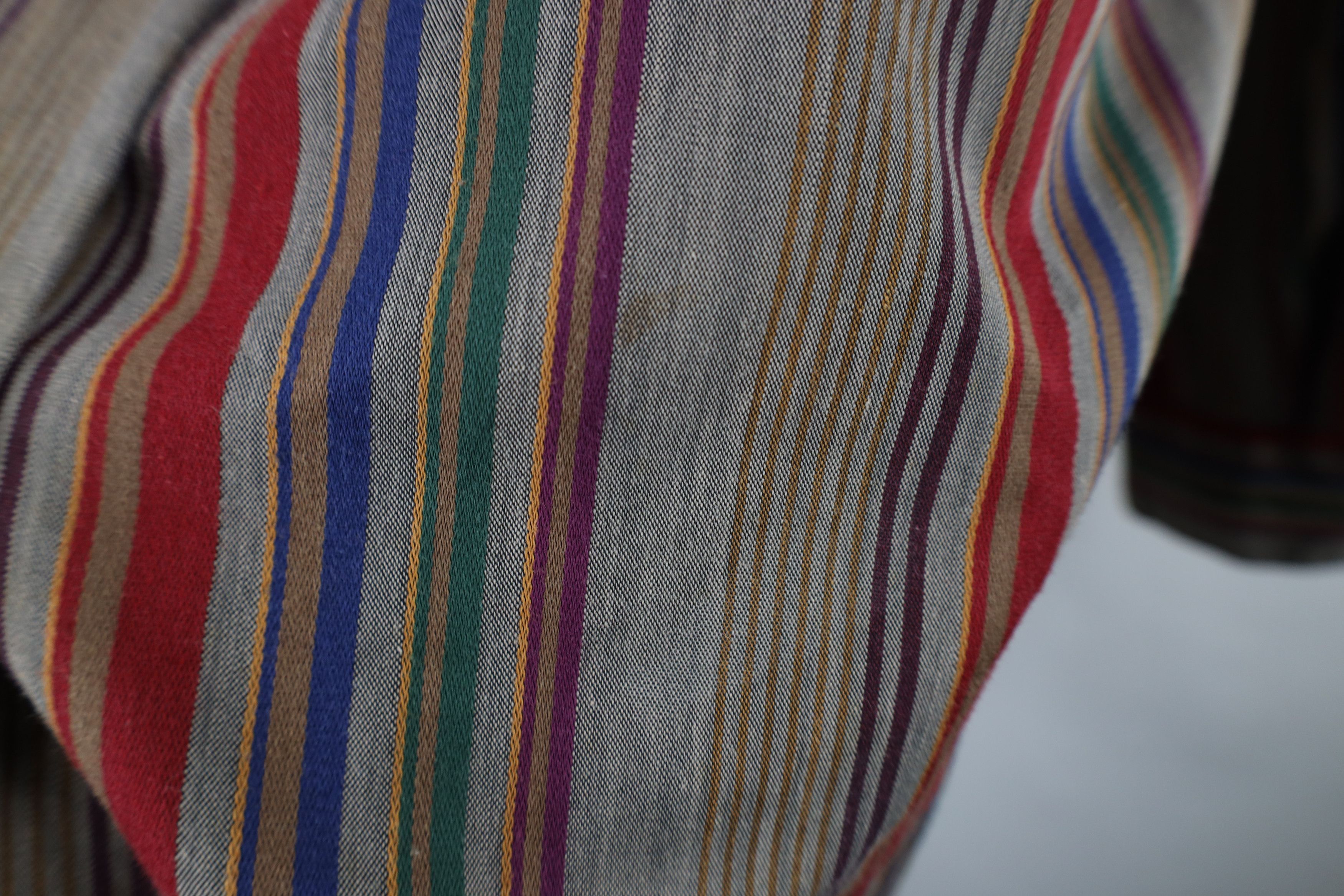 Vintage Vintage 70s Streetwear Striped Collared Button Shirt USA Size XS / US 0-2 / IT 36-38 - 7 Thumbnail