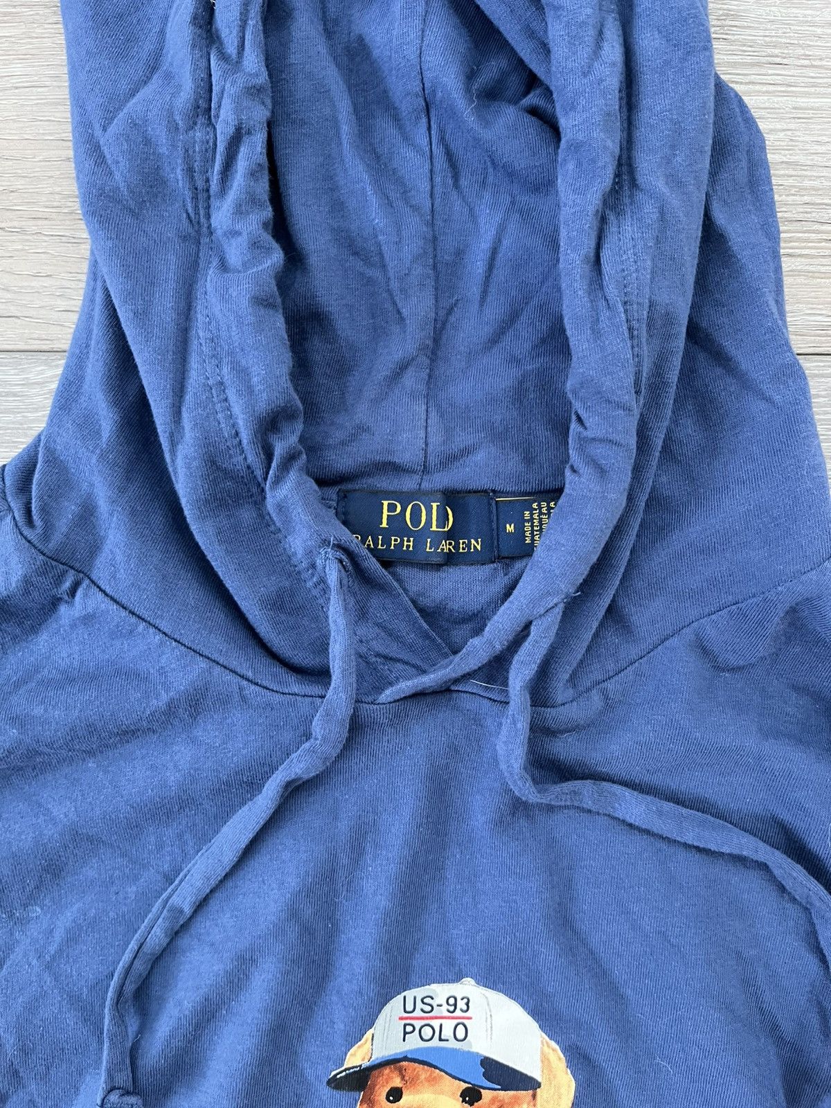 Polo Ralph Lauren Polo Bear By Ralph Lauren Hooded Long Sleeve T-Shirt Size US M / EU 48-50 / 2 - 5 Thumbnail