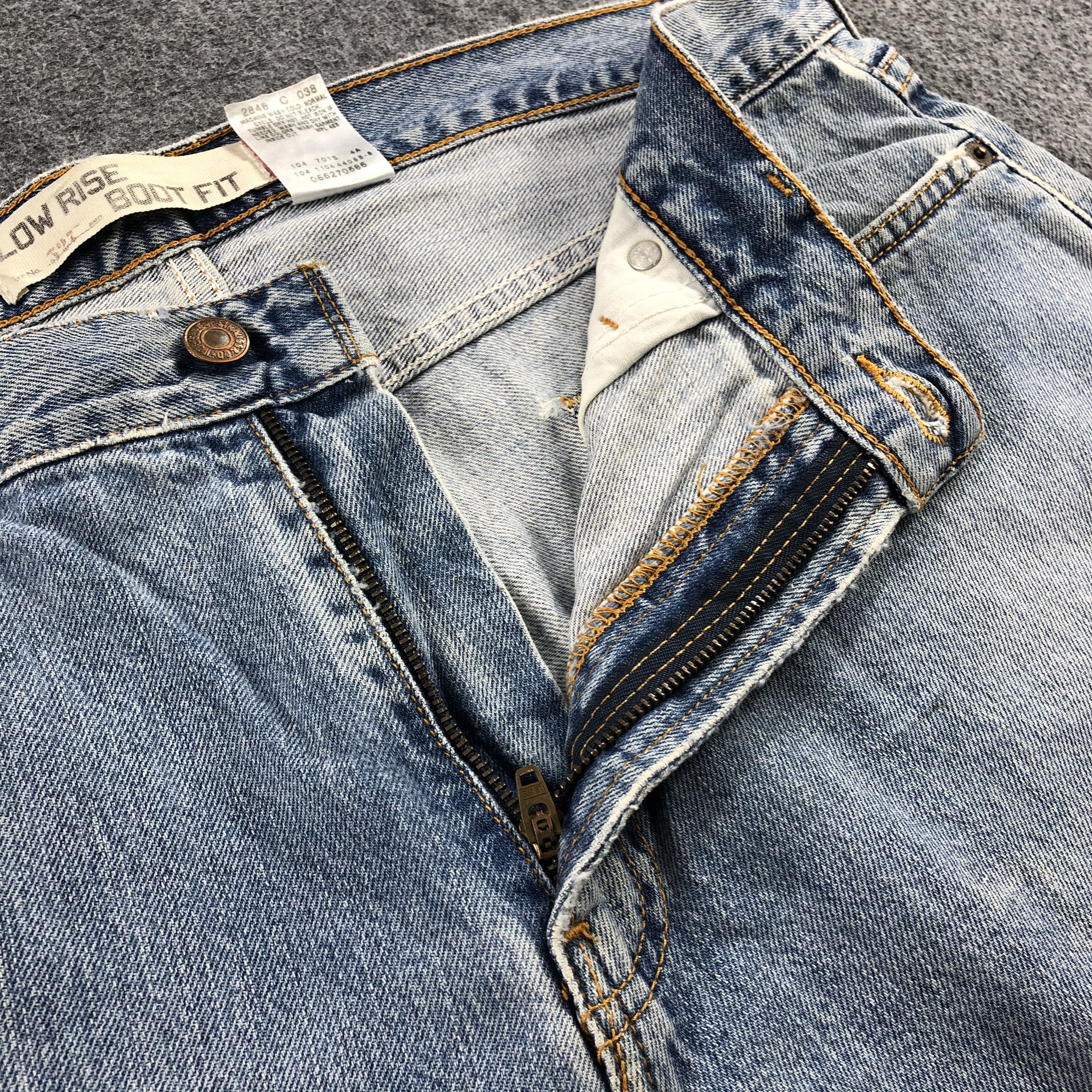 Levi's Vintage Light Wash Levis 527 Jeans-J1983 Size US 36 / EU 52 - 10 Thumbnail