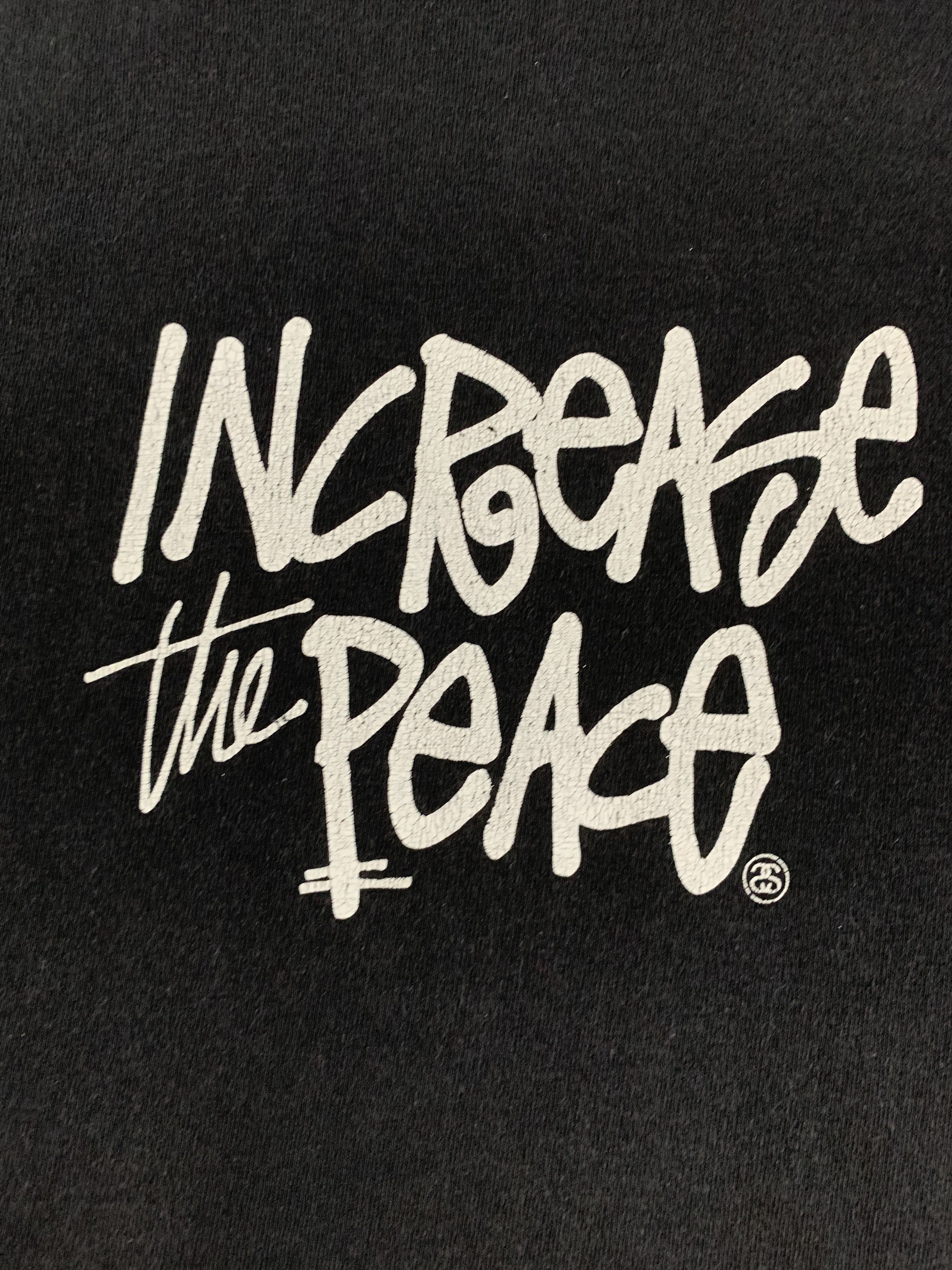Stussy 2000s 'Increase The Peace' Tee Size US M / EU 48-50 / 2 - 1 Thumbnail