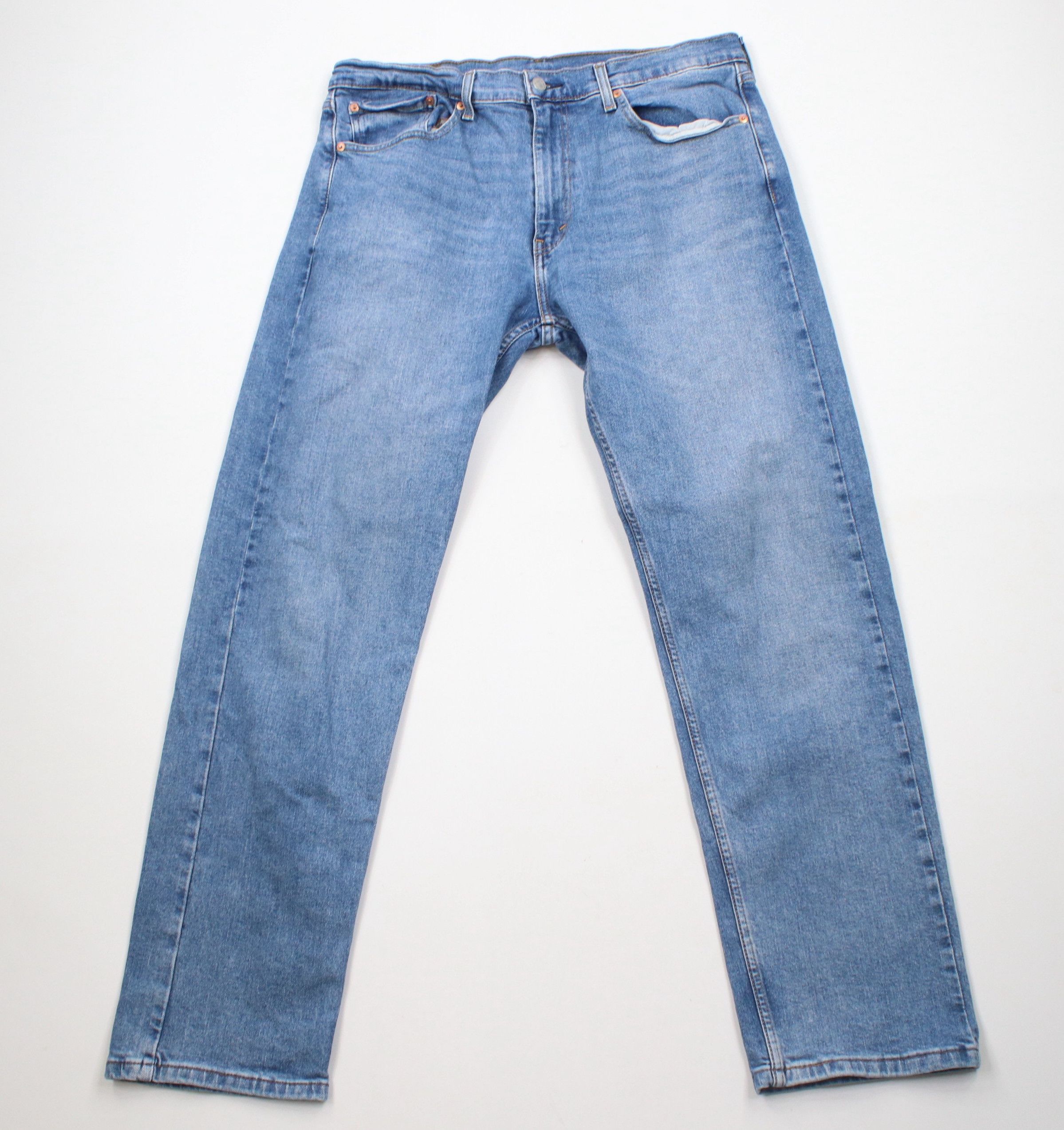 Levi's × Vintage Vintage Y2K Levis 505 Stretch Regular Fit Denim Jeans Blue Size US 36 / EU 52 - 1 Thumbnail