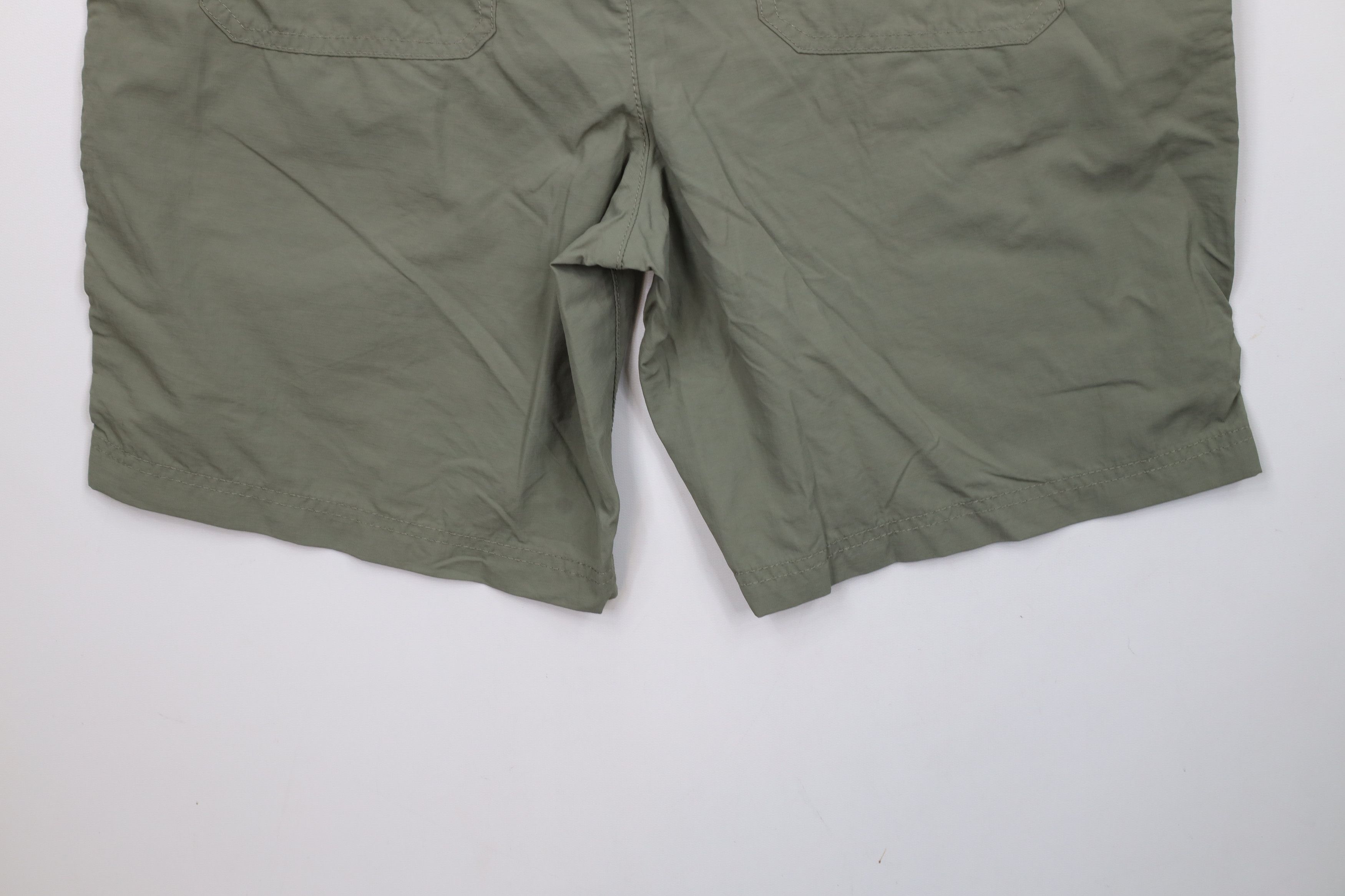 Vintage Vintage 90s Y2K Streetwear Above Knee Cargo Shorts Green Size US 34 / EU 50 - 11 Thumbnail