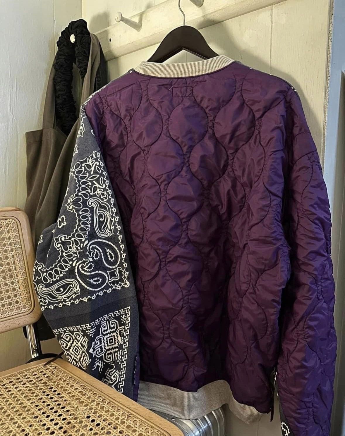 Kapital Kountry Kapital Oversized Big Sweat Bandana Purple Fleece Sweater Size US L / EU 52-54 / 3 - 2 Thumbnail