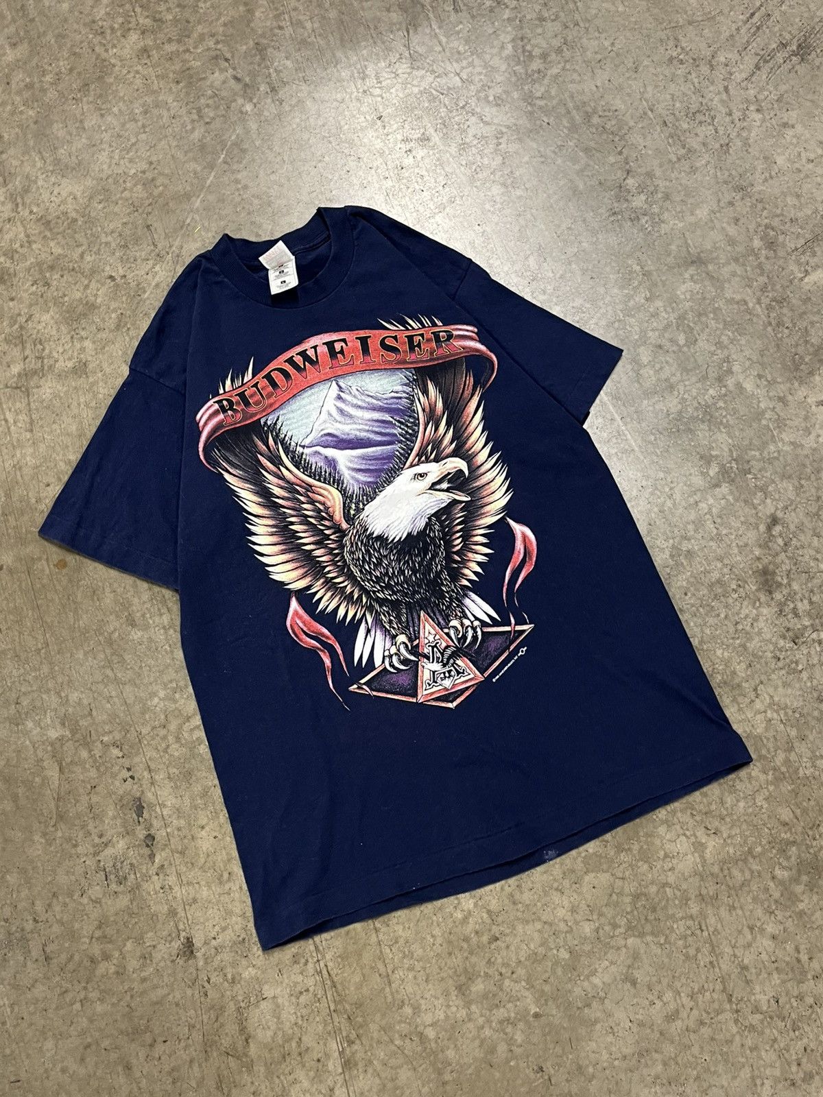 Budweiser × Vintage Budweiser 90s vintage beer tee shirt rare hype steeetwear Size US L / EU 52-54 / 3 - 2 Thumbnail