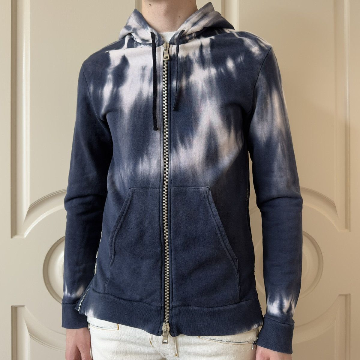 Balmain Balmain Side Zipper Hoodie | Grailed