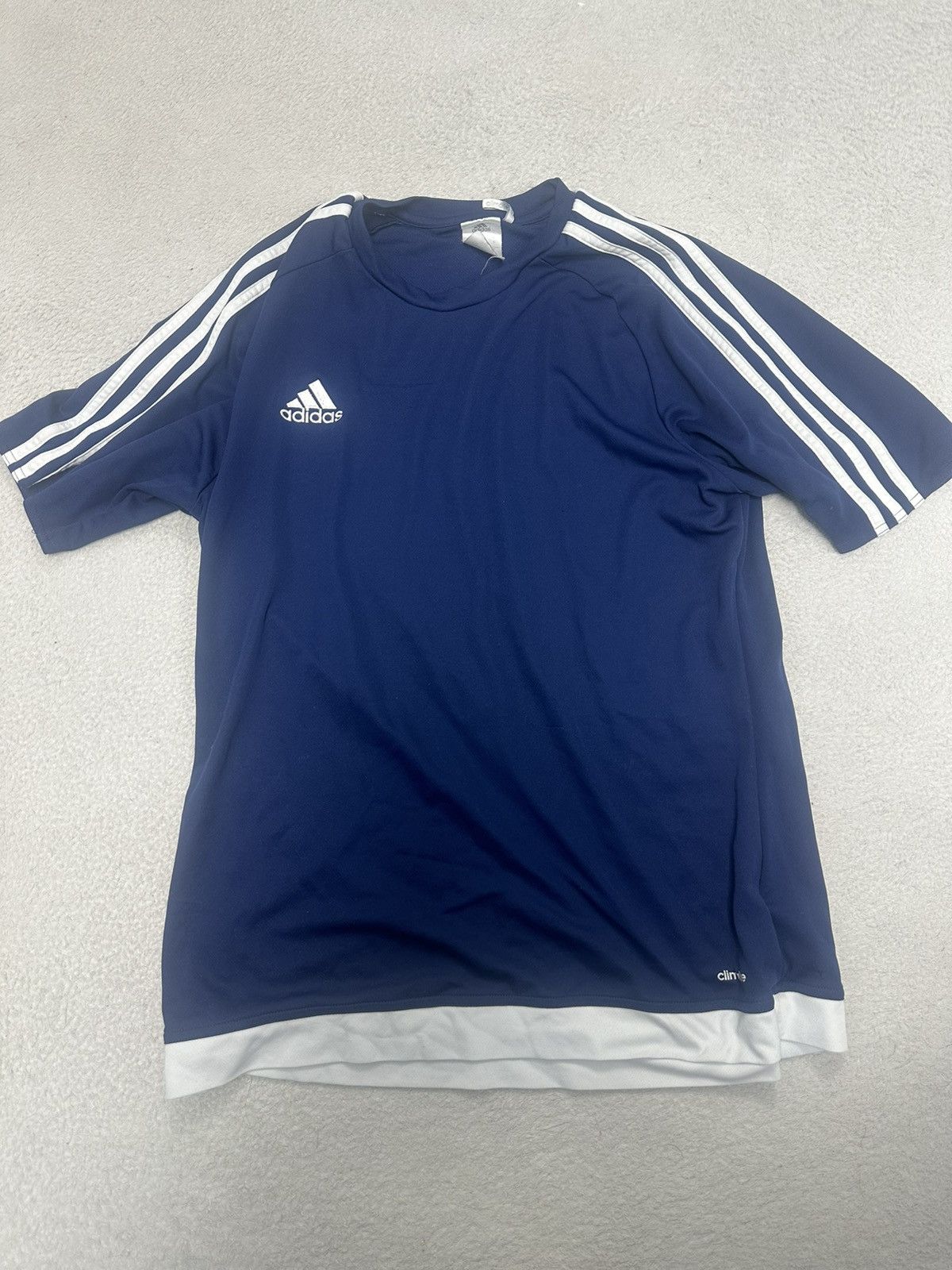 Adidas Adidas Navy T-Shirt Size US L / EU 52-54 / 3 - 1 Thumbnail