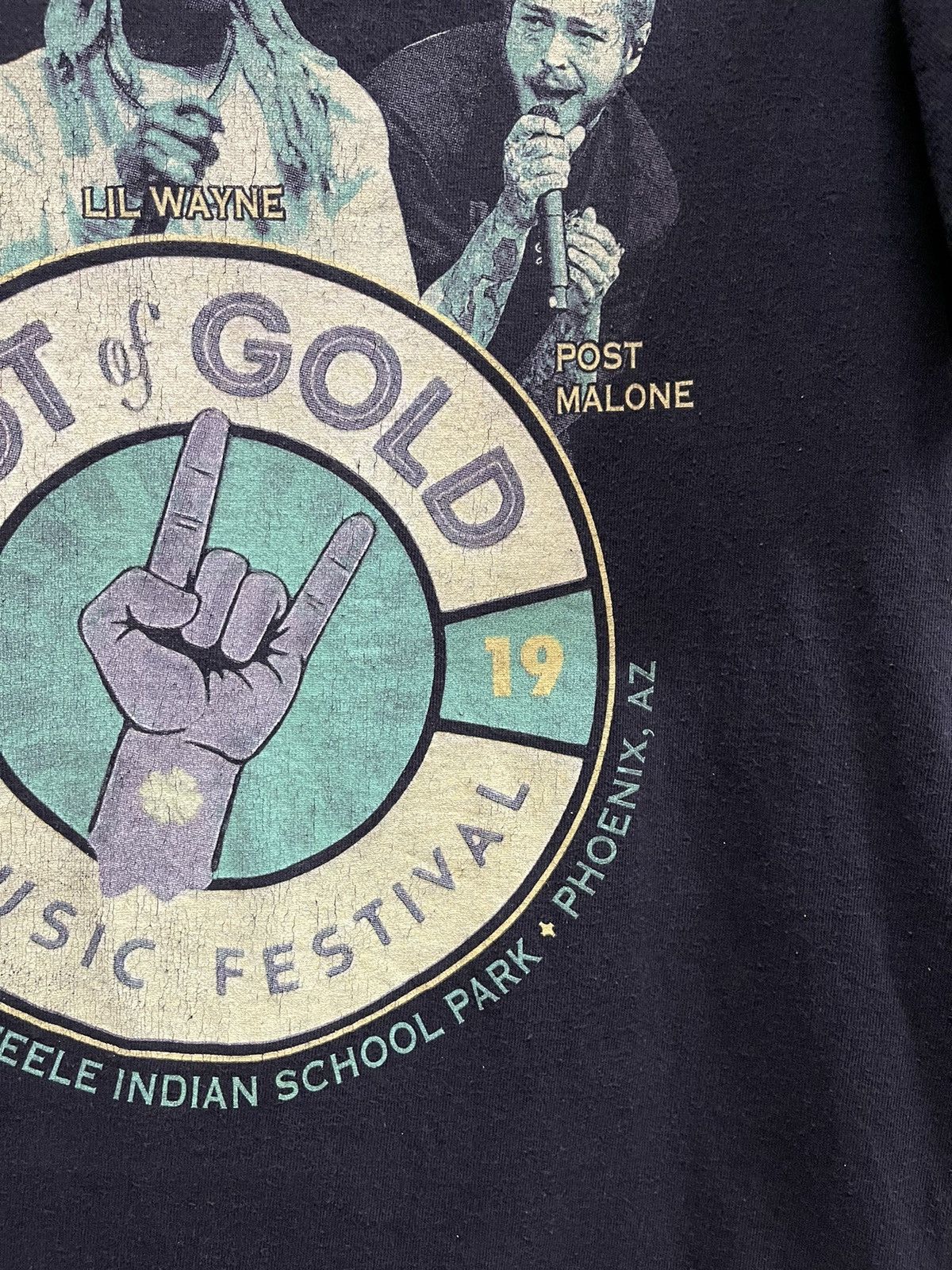 Band Tees Pot Of Gold 2019 Music Festival🔥🔥🔥 Size US L / EU 52-54 / 3 - 6 Thumbnail