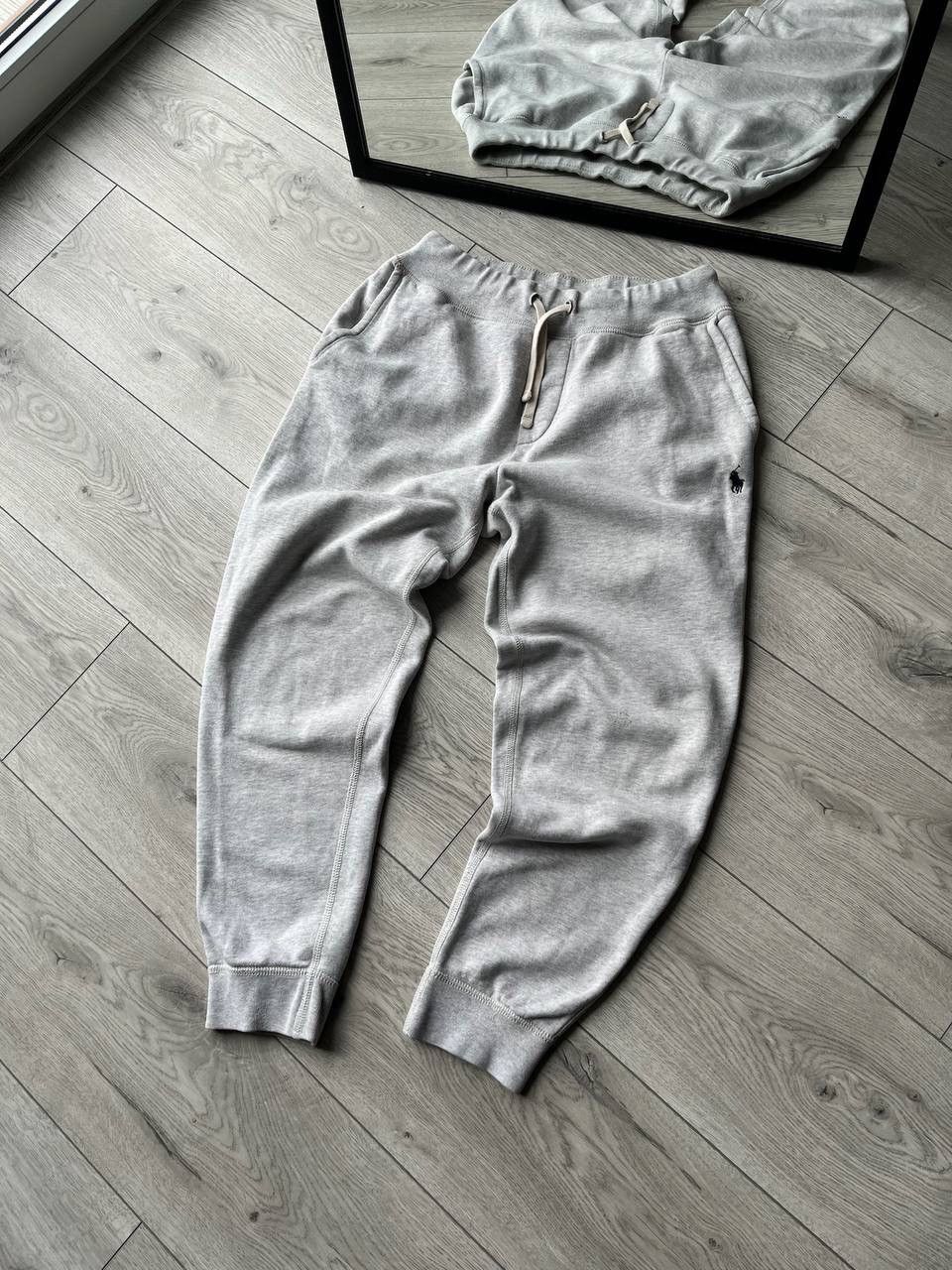 Polo Ralph Lauren Vintage Polo Ralph Lauren Cotton Grey Trackpants S Rare Size US 31 - 4 Thumbnail