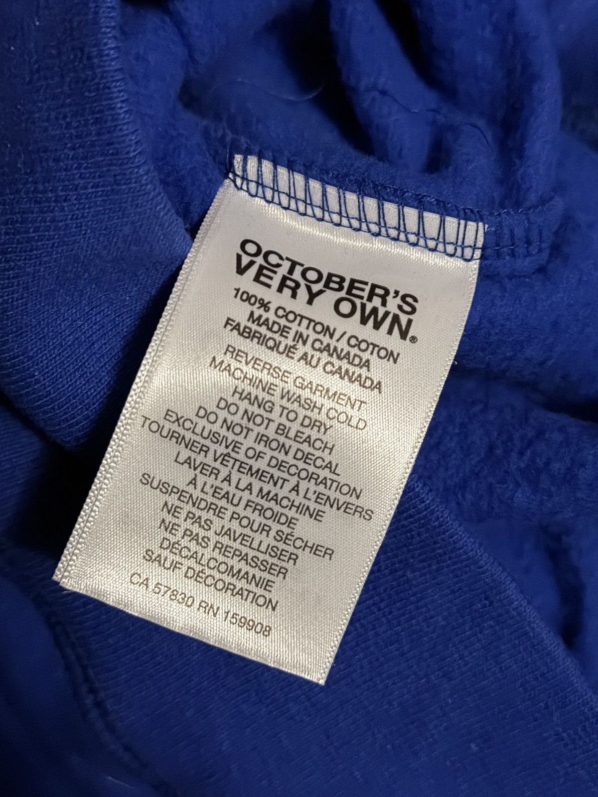 Drake OVO x Looney Tunes Classic Owl Hoodie Blue Size US M / EU 48-50 / 2 - 6 Thumbnail