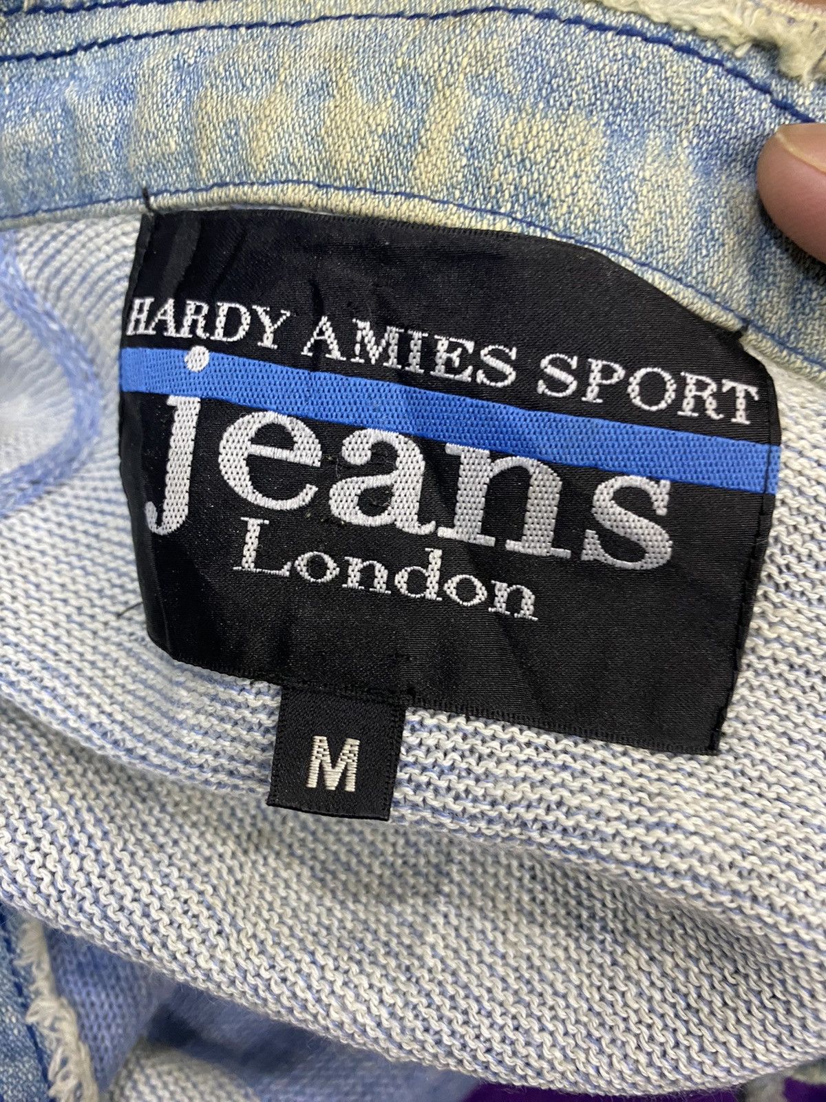 Hardy Amies × Vintage 🔥Rare 🔥 HARDY AMIES SPORT Short Sleeve Sweatshirt Size US M / EU 48-50 / 2 - 10 Thumbnail