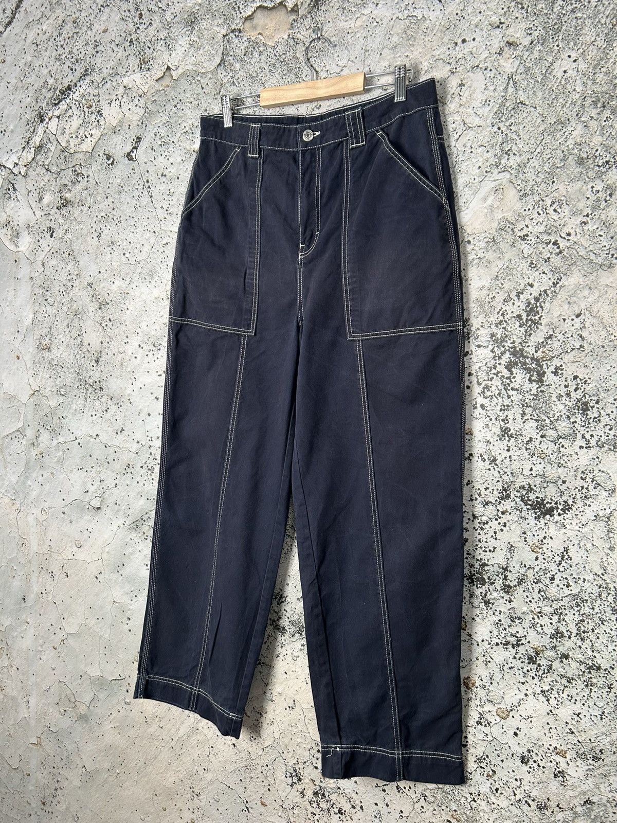 Weekday Weekday Gwyneth Trousers Skateboarding Baggy Pants Hype Rock Size US 32 / EU 48 - 2 Thumbnail