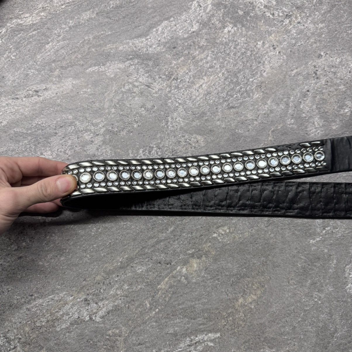 Hysteric Glamour Rhinestone Studded Western Belt Y2K Size ONE SIZE - 5 Thumbnail