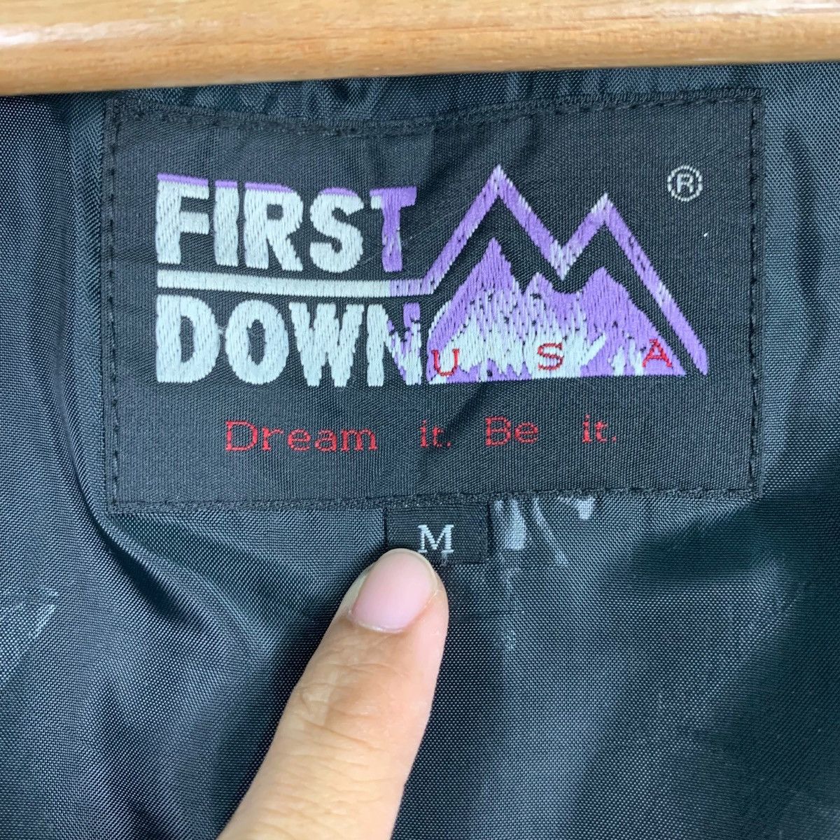Japanese Brand FIRST DOWN Small Checked Casual Flannel Jacket #0905-C40 Size US M / EU 48-50 / 2 - 14 Thumbnail