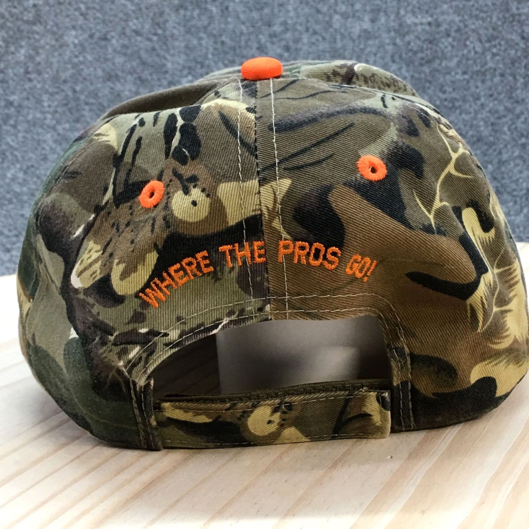 Vintage Nike Shirt Hat Mens One Size Green Camouflage Adjustable Embroidered Baseball Cap Size ONE SIZE - 6 Thumbnail
