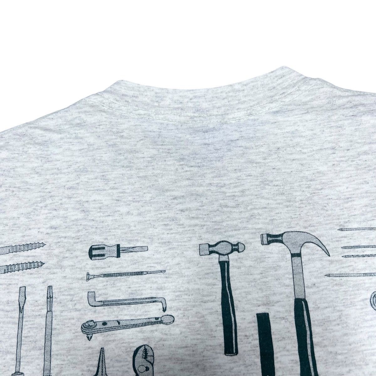 Vintage Vintage 1996 Tools Hammers Wrenches Drills Double Sided Tee Size US L / EU 52-54 / 3 - 13 Thumbnail