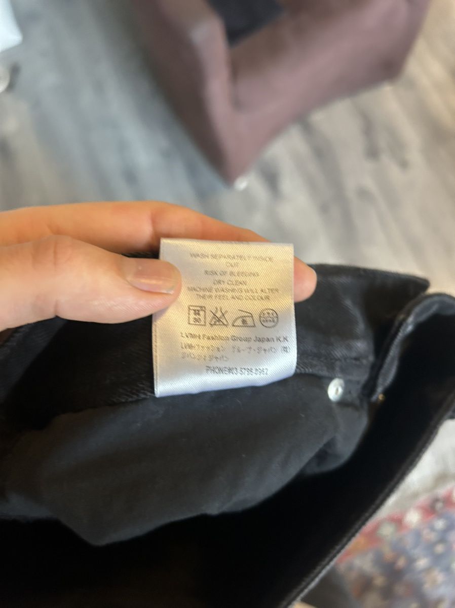 Givenchy Black Jeans with Zipper Detail Size US 30 / EU 46 - 15 Thumbnail
