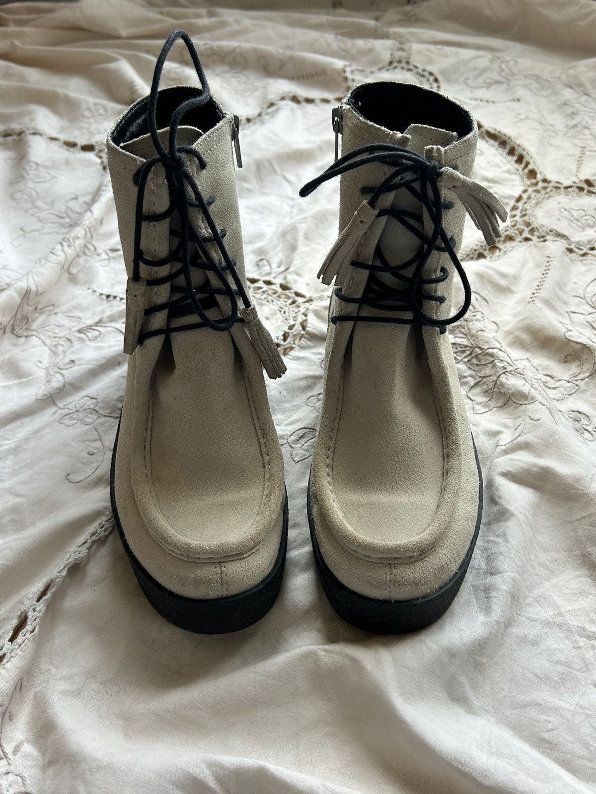 Designer × Vagabond Vagabond amazing suede boots Chelsea leather fur Size US 8 / IT 38 - 2 Thumbnail