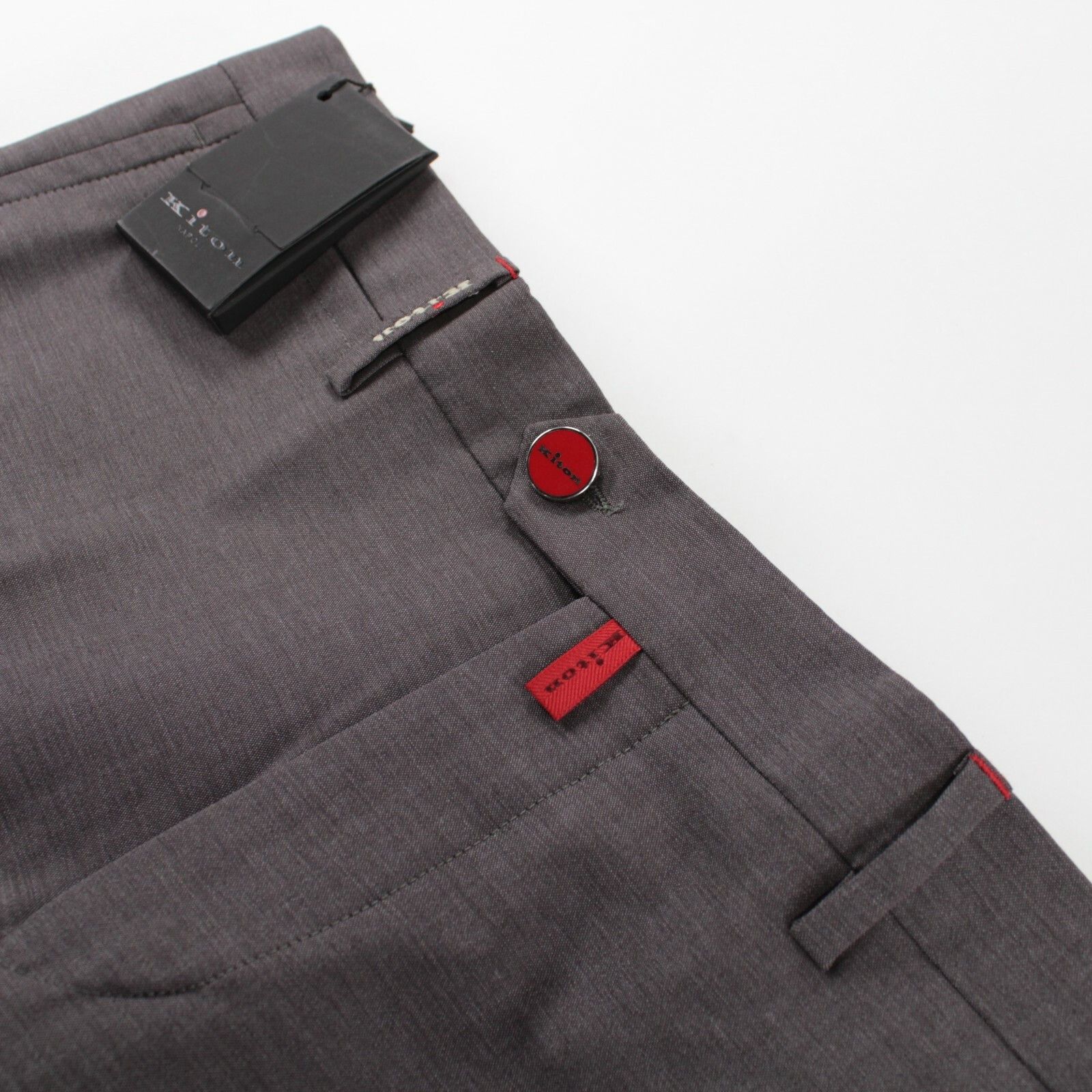 Kiton Kiton New with tags Dress Pants Size 33 US In Gray Size US 33 - 1 Thumbnail