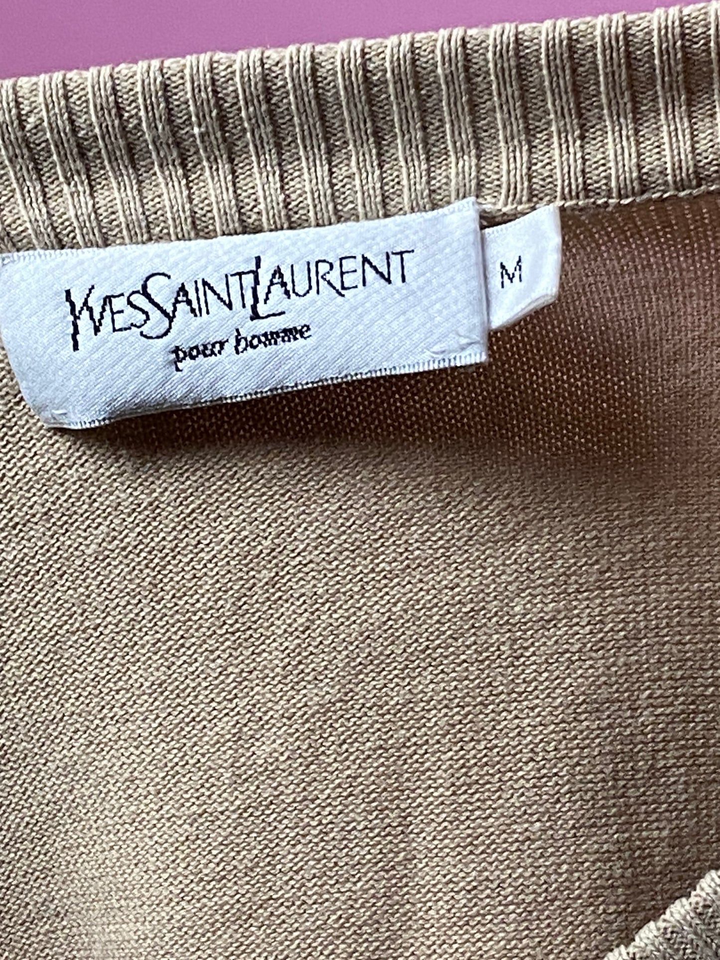 Vintage × Yves Saint Laurent Yves Saint Laurent Vintage Men's Sweater - M Size US M / EU 48-50 / 2 - 5 Thumbnail