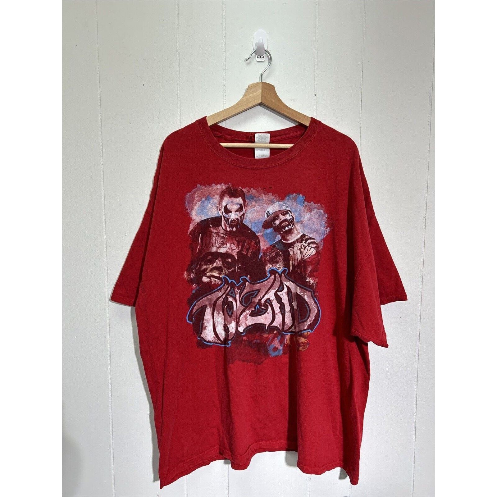 Vintage Twiztid Juggalo Graphic Print Red T-Shirt Size 3XL Size US XXL / EU 58 / 5 - 1 Thumbnail