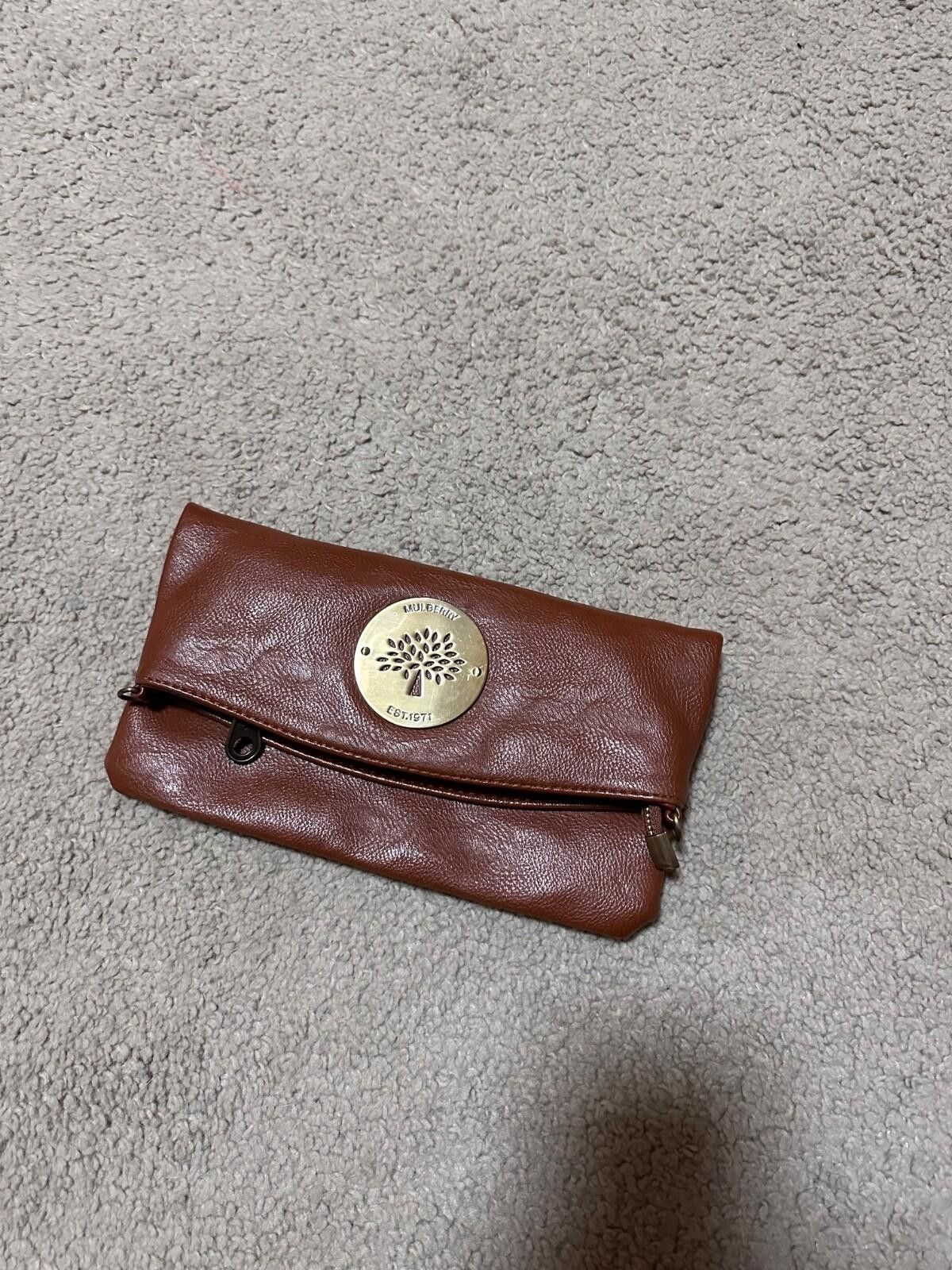 Mulberry Mulberry Daria Clutch Bag Brown Size ONE SIZE - 1 Thumbnail