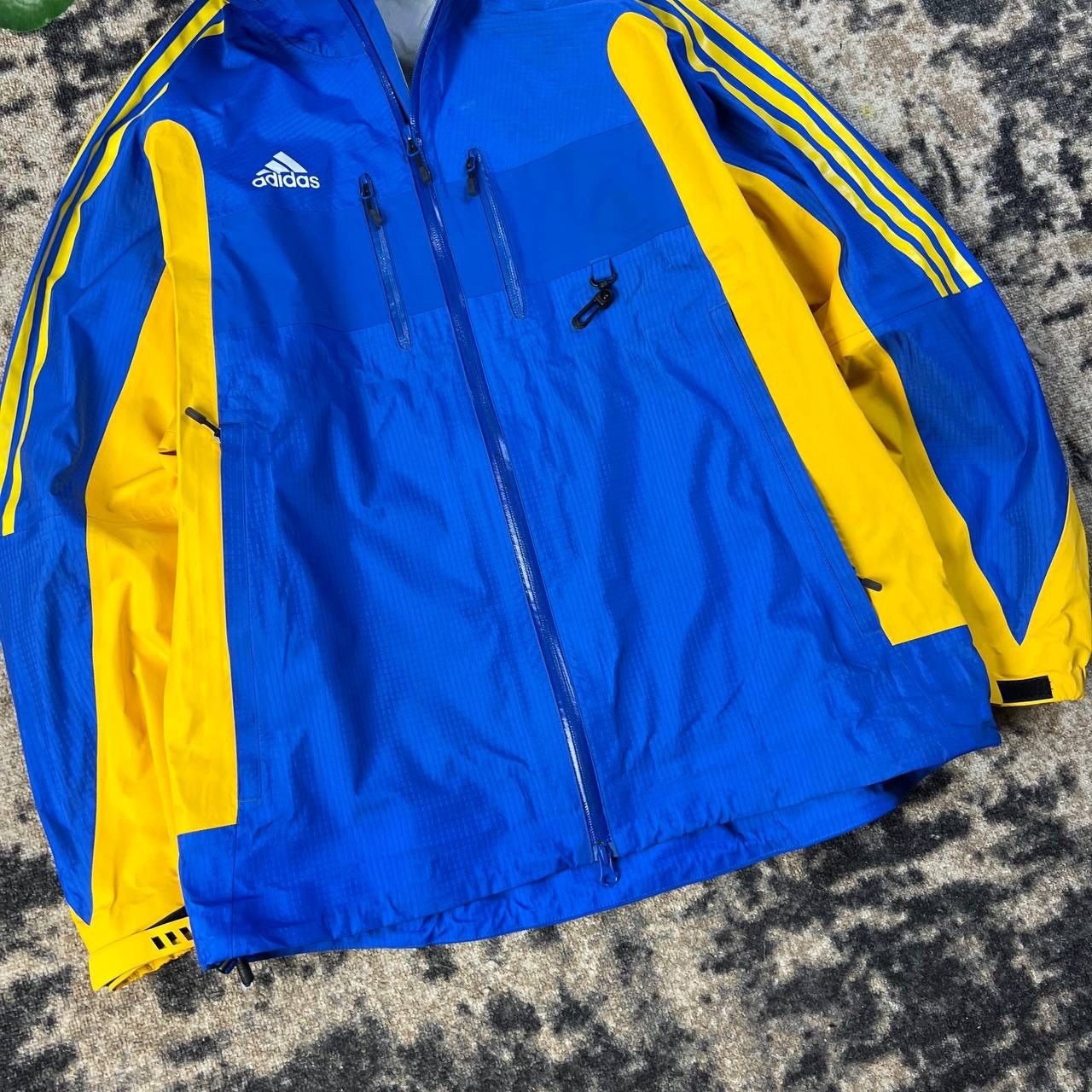 Adidas Adidas Vintage Y2K Aquazip Light Jacket Size US L / EU 52-54 / 3 - 3 Thumbnail