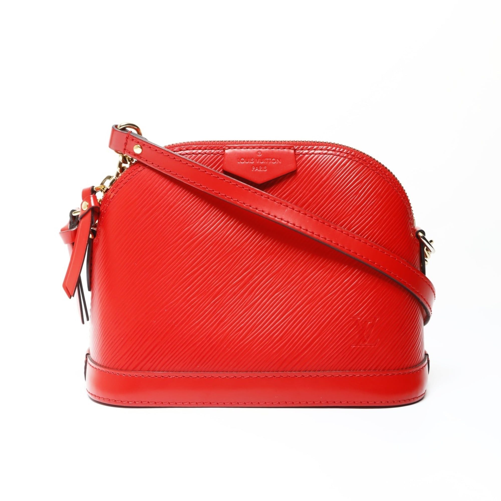Louis Vuitton Louis Vuitton 2018 Epi Alma Mini Shoulder Bag, Red, WS26675 Size ONE SIZE - 1 Thumbnail