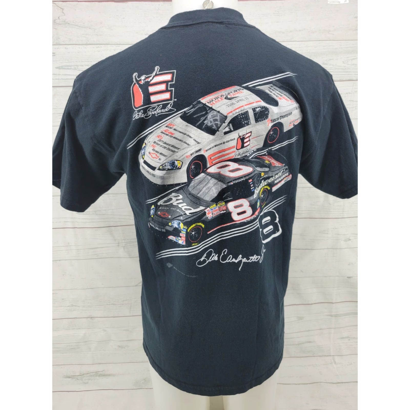 Doublet Vintage Dale Earnhardt Hall of Fame Tribute Double Sided T Shirt Large Size US L / EU 52-54 / 3 - 6 Thumbnail