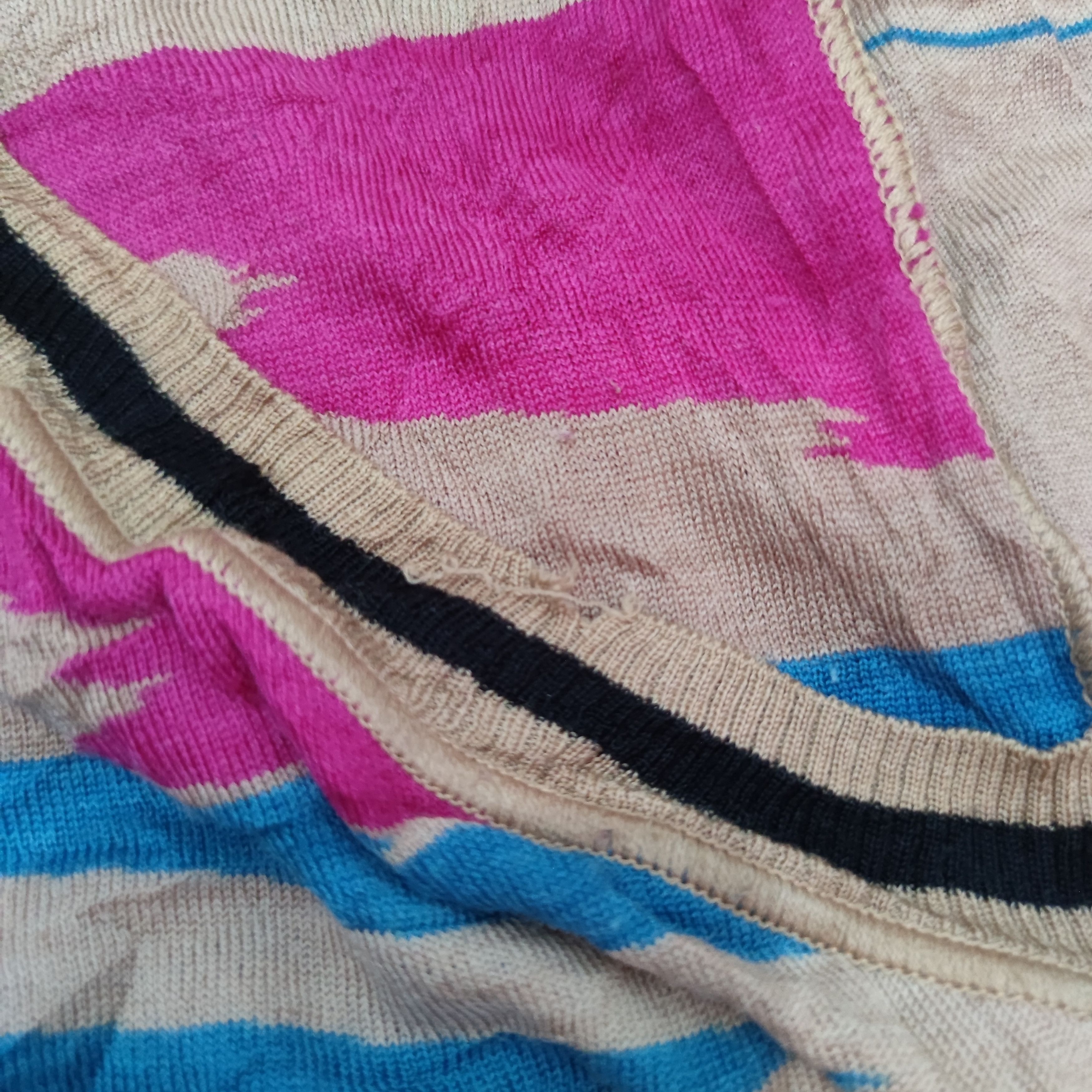 Missoni Rare!! Missoni Nice Design Wool Zip Hoodie Size M / US 6-8 / IT 42-44 - 9 Thumbnail