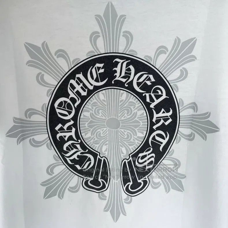 Chrome Hearts CHROME HEARTS Size M White horseshoe cross sword vine short Size US M / EU 48-50 / 2 - 5 Thumbnail
