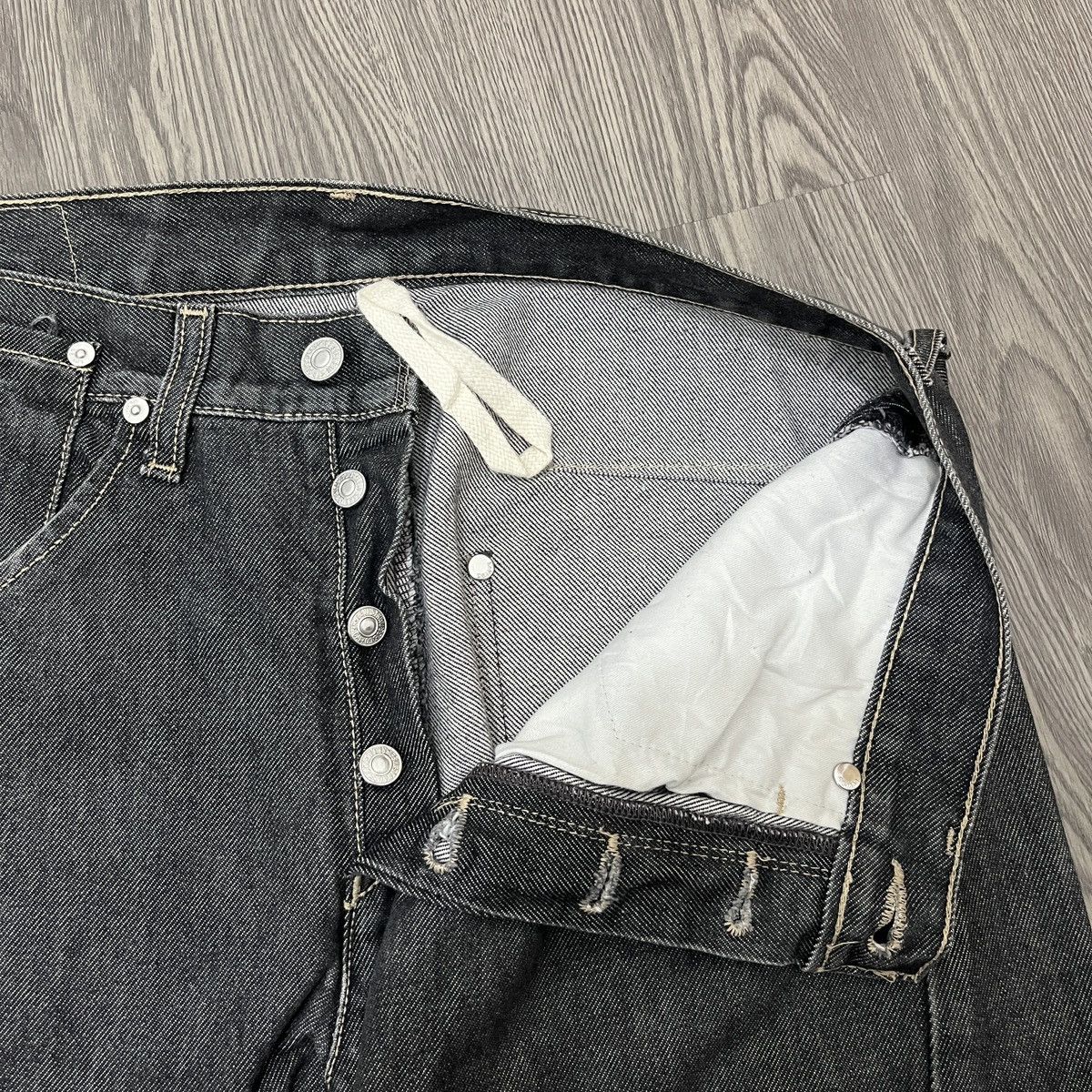 Engineered Garments × Levi's 2000s Levi's Engineered Twisted Seams Jeans 32x32 Size US 31 - 5 Thumbnail