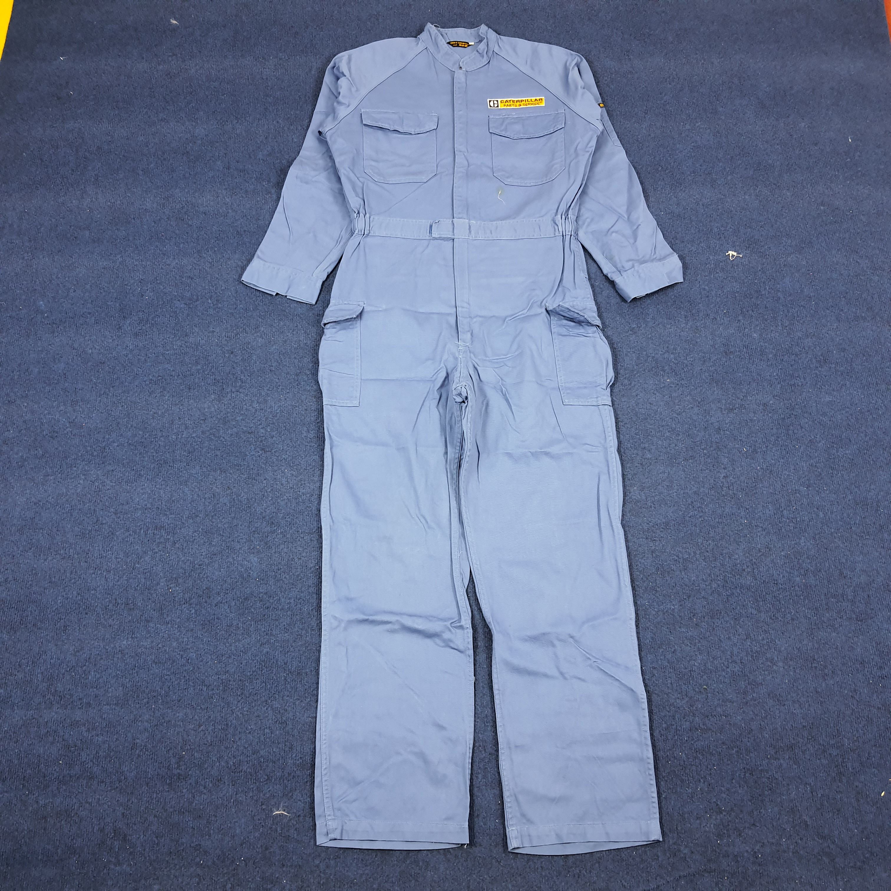 Japanese Brand × Vintage Vintage Caterpillar Mitsubishi Japan Motorsports Coverall Size US M / EU 48-50 / 2 - 4 Thumbnail
