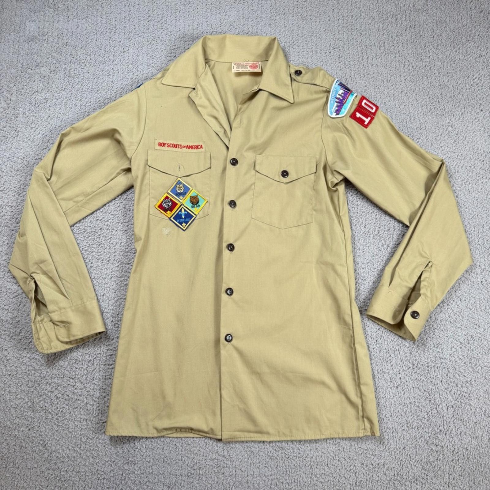 Other Vintage Boy Scouts of America Shirt Uniform Mens S Tan Size US S / EU 44-46 / 1 - 1 Thumbnail
