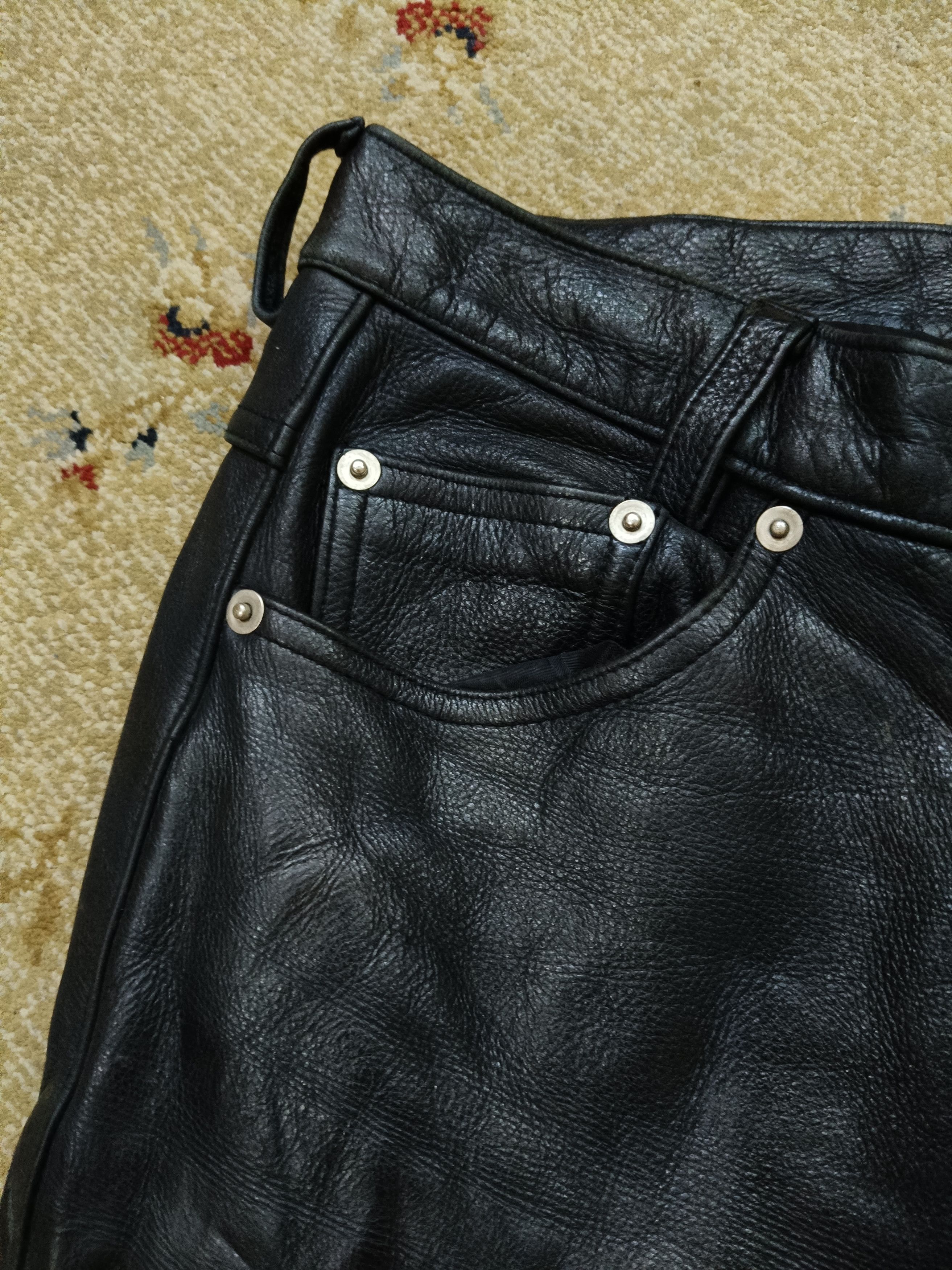 Genuine Leather × Japanese Brand Leather Pant Size US 32 / EU 48 - 2 Thumbnail