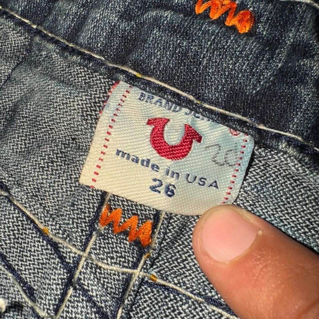 True Religion True Religion Billy Supert Straight Leg Jeans Size 26 Size 26" / US 2 / IT 38 - 7 Thumbnail