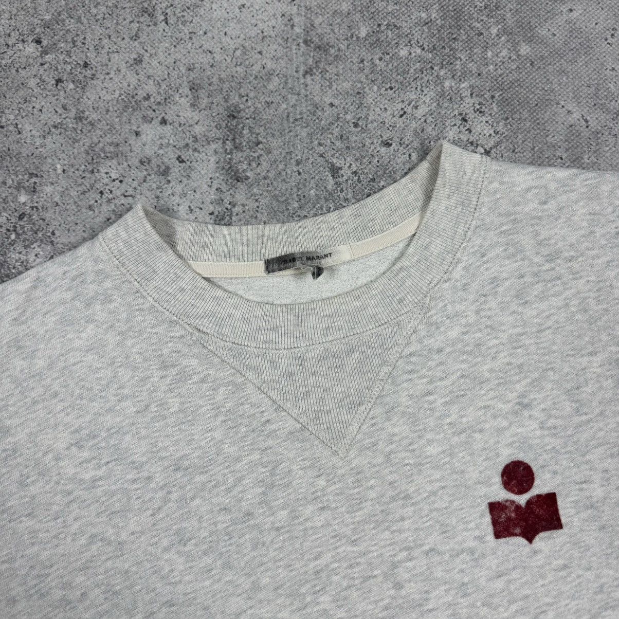 Isabel Marant Isabel Marant Etoile Crewneck Sweatshirt Gray Size US L / EU 52-54 / 3 - 6 Thumbnail
